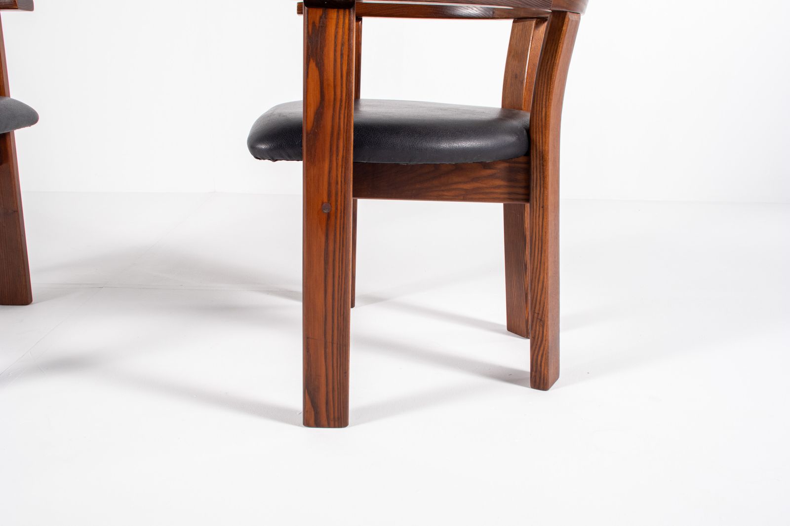 photo vintage Set Of 6 Dining Chairs By Lars Gangsø, Denmark, 1970s