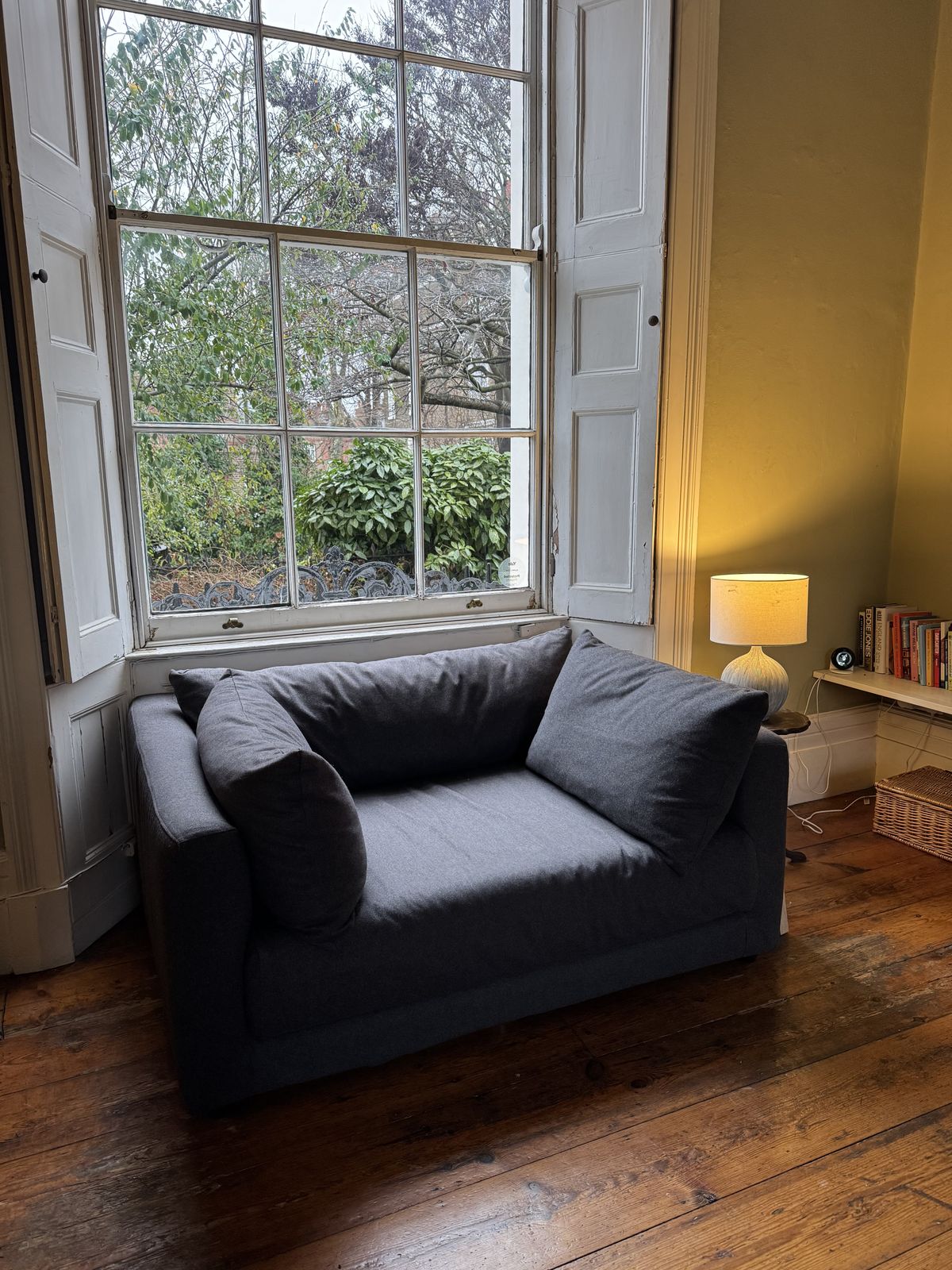 Habitat Grey Armchair