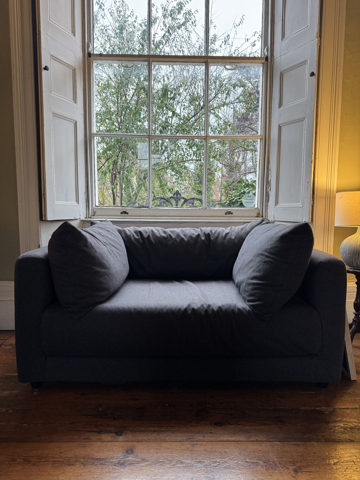 Habitat Grey Armchair photo vinterior