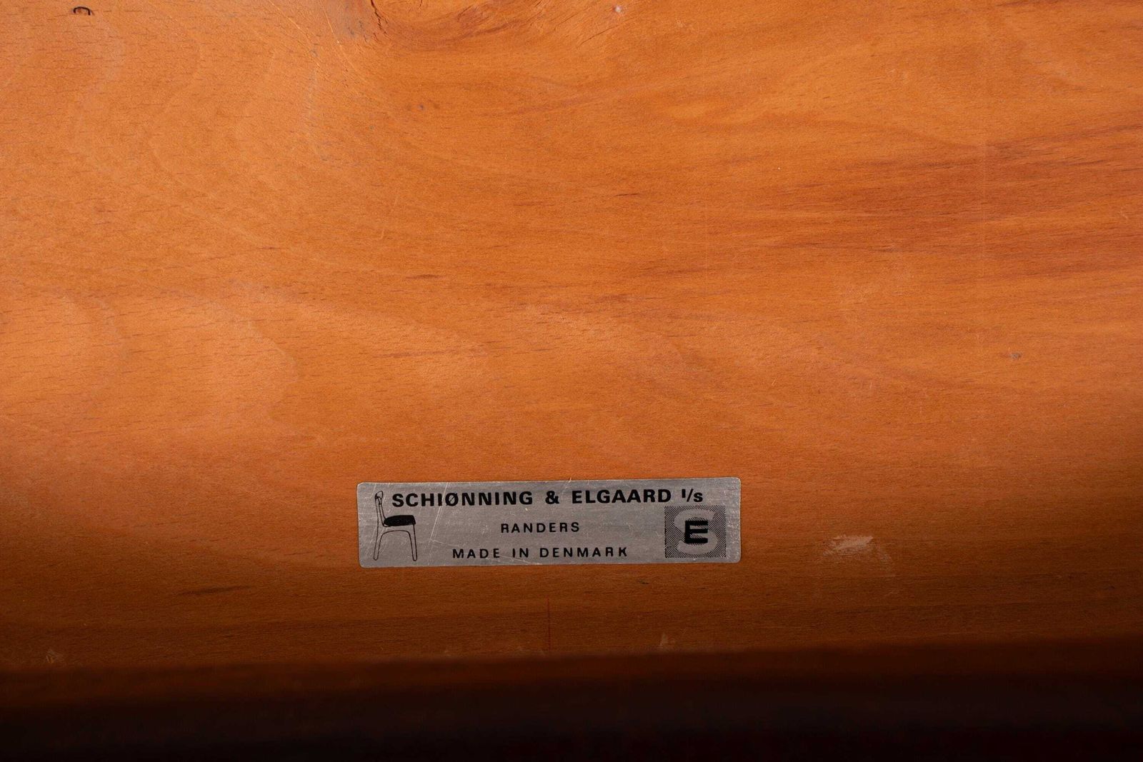 photo vinterior Set Of 6 Schiønning & Elgaard Rosewood Dining Chairs, Denmark, Newly Upholstered
