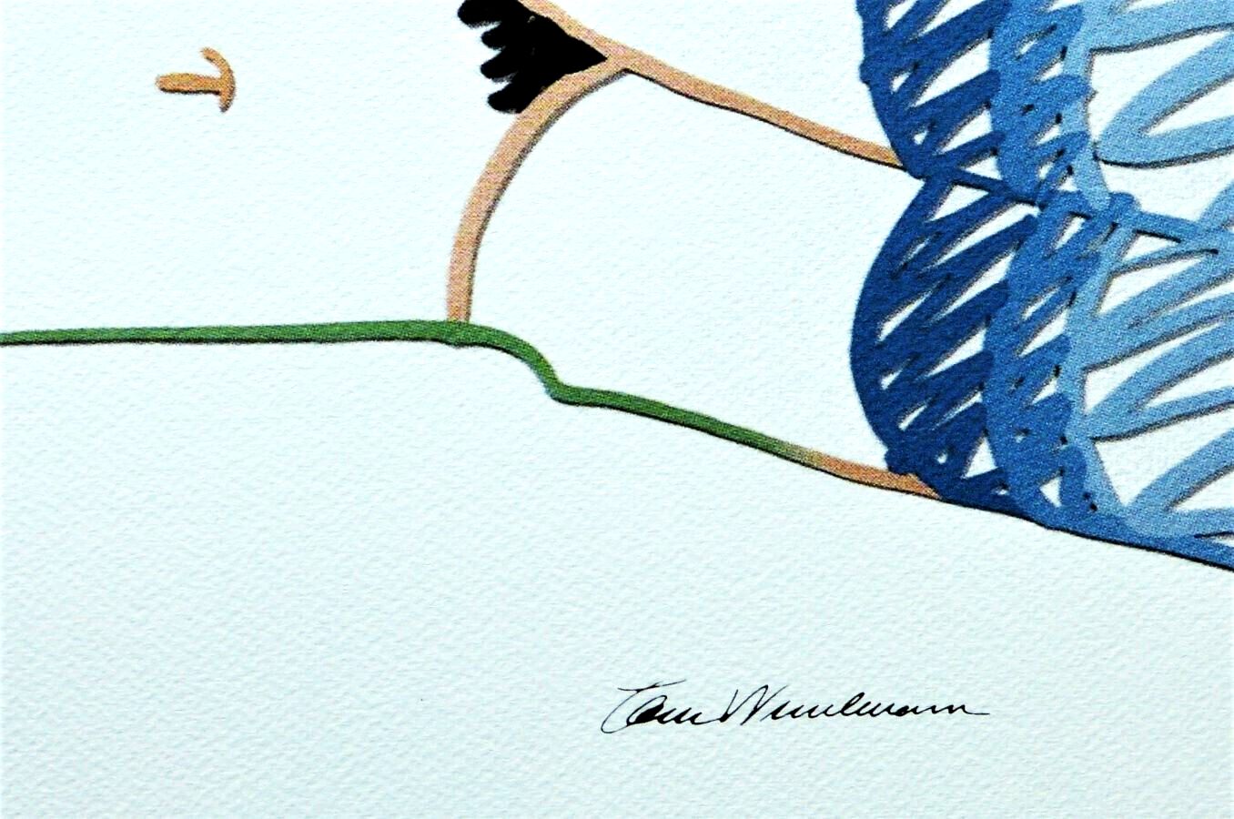 Tom Wesselmann "Female Nude" Large Lithograph photo Art