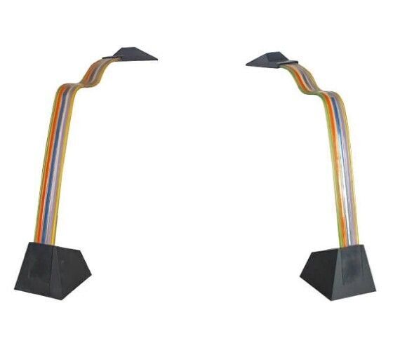 ** Super Cool ** Nostra Table Lamp By Alberto Fraser    1983   Stilnovo, Italy photo 395.0