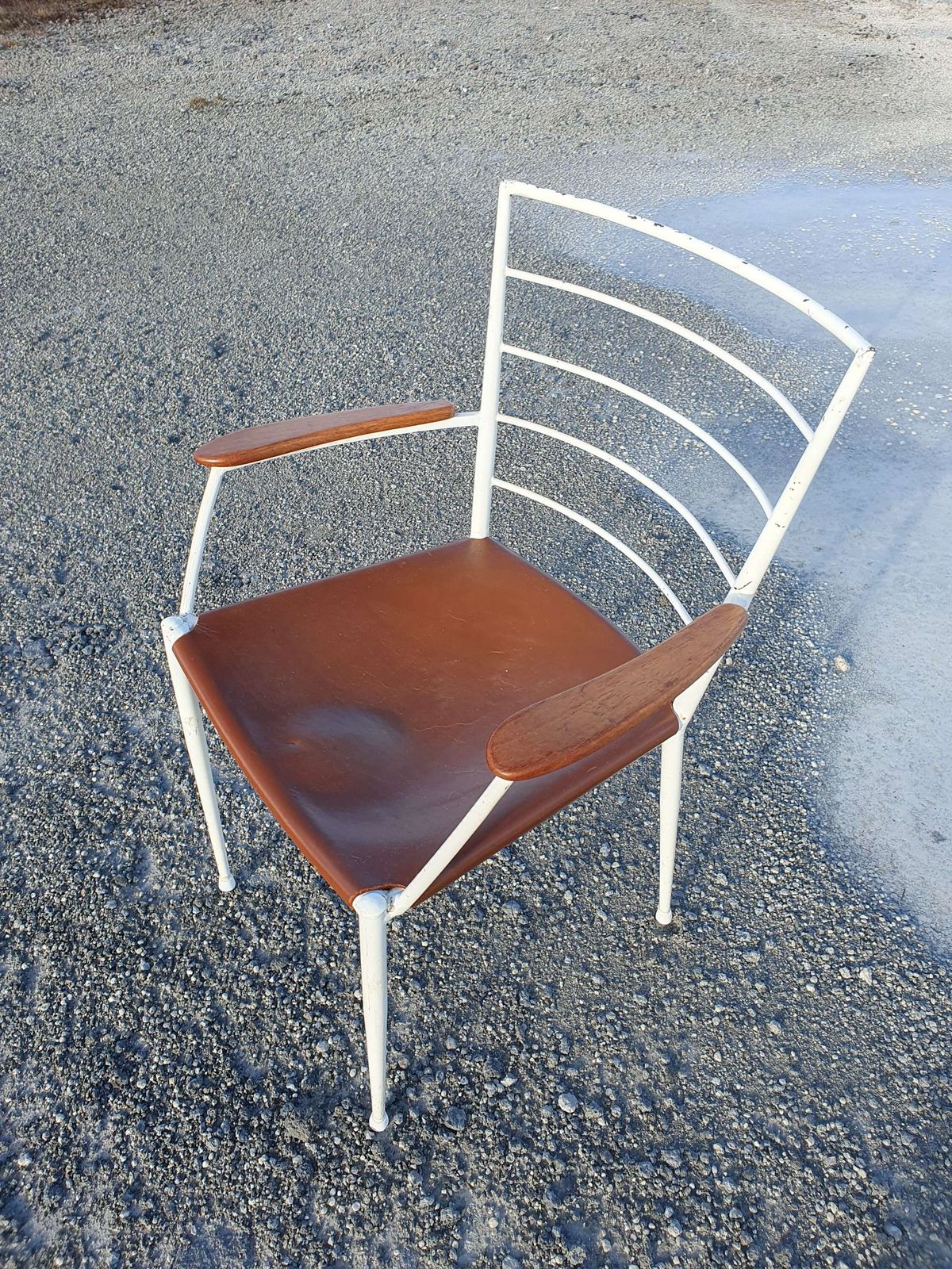 A Ladderax Desk Chair Designed By Robert Heal For Staples. 1960s. photo furniture