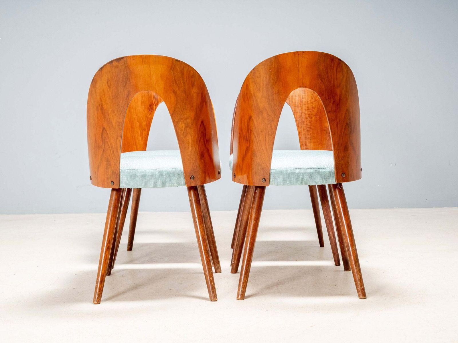 Antonín šuman Stoelen Set, Tatra Furniture, Tsjechoslowaaks Design Jaren 1960 photo 1988.0