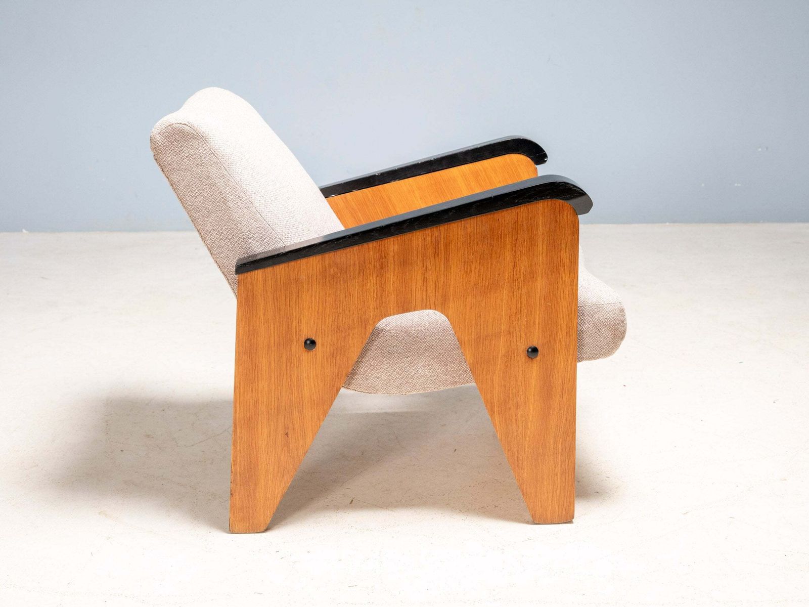 Mid Century Tsjechische Fauteuils, Ca. Jaren 1950 photo for sale
