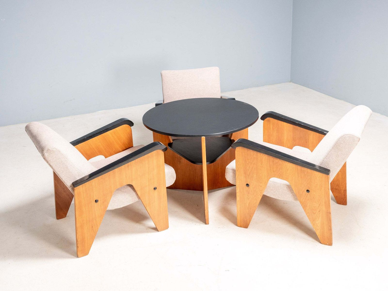 Mid Century Czech Armchairs, 1950s photo Furniture