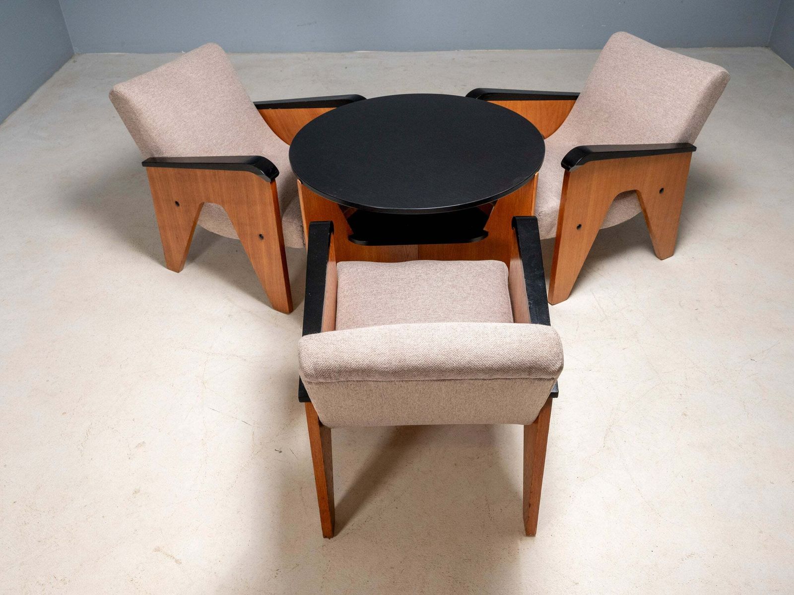 Mid Century Tsjechische Fauteuils, Ca. Jaren 1950 photo 1620.0
