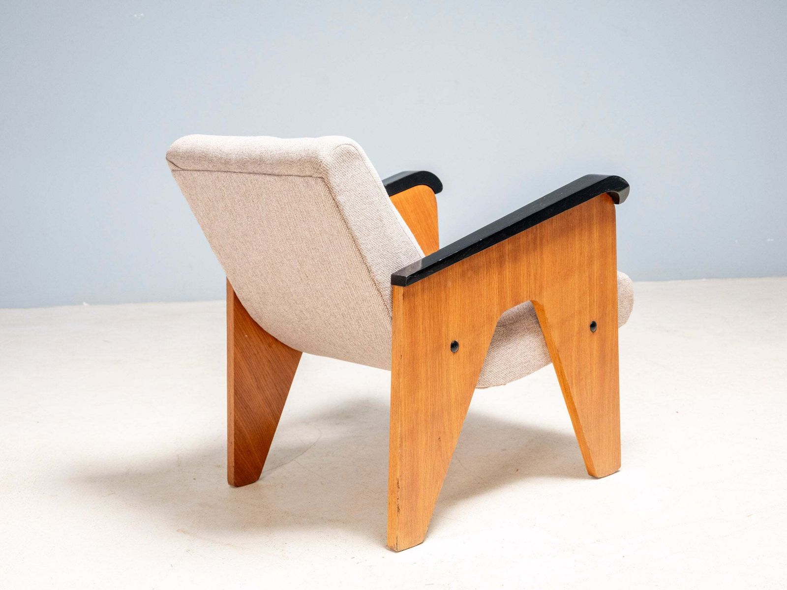 Mid Century Tsjechische Fauteuils, Ca. Jaren 1950 photo vinterior