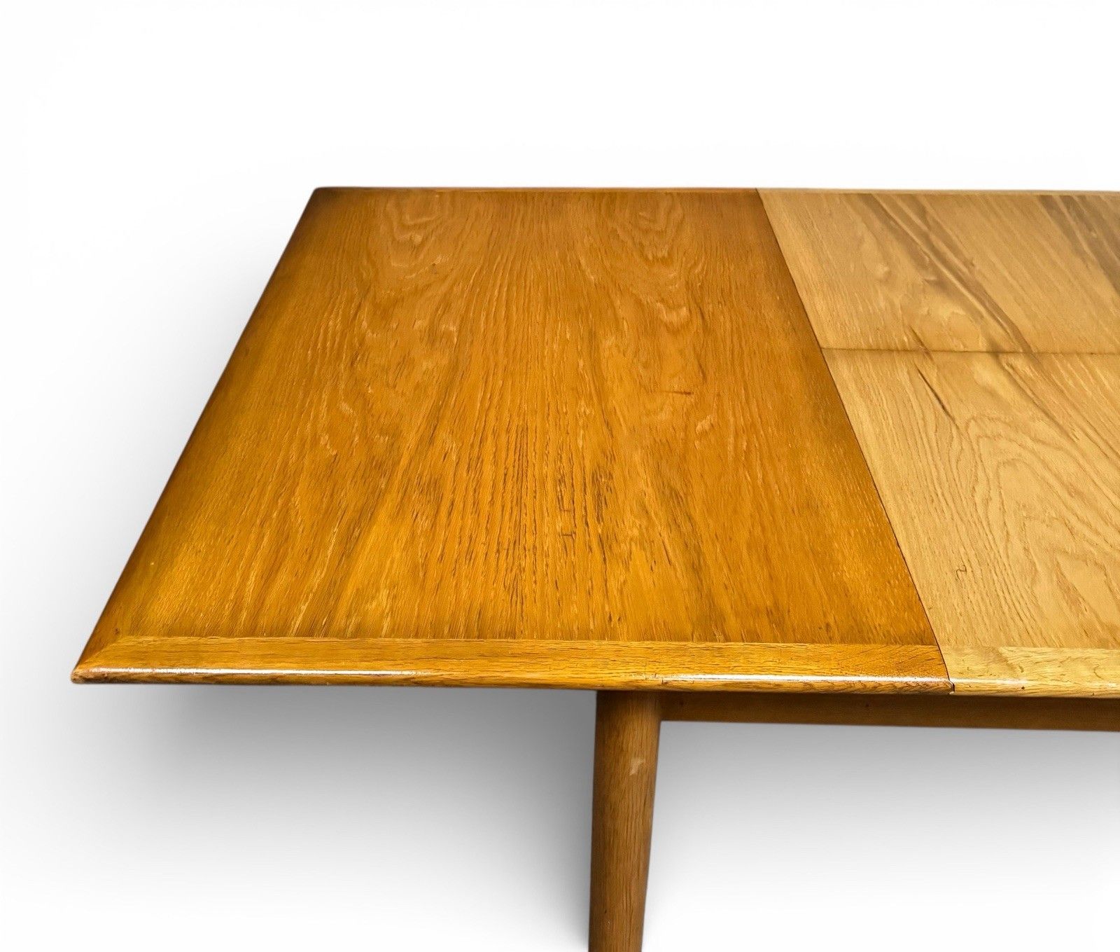 Furniture Dalescraft Teak Dining Table Extending Butterfly Leaf Rare Mid Century C1960s photo