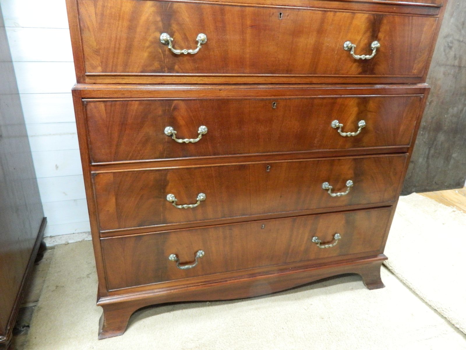 Edwardian Mahogany Chest On Chest photo Furniture