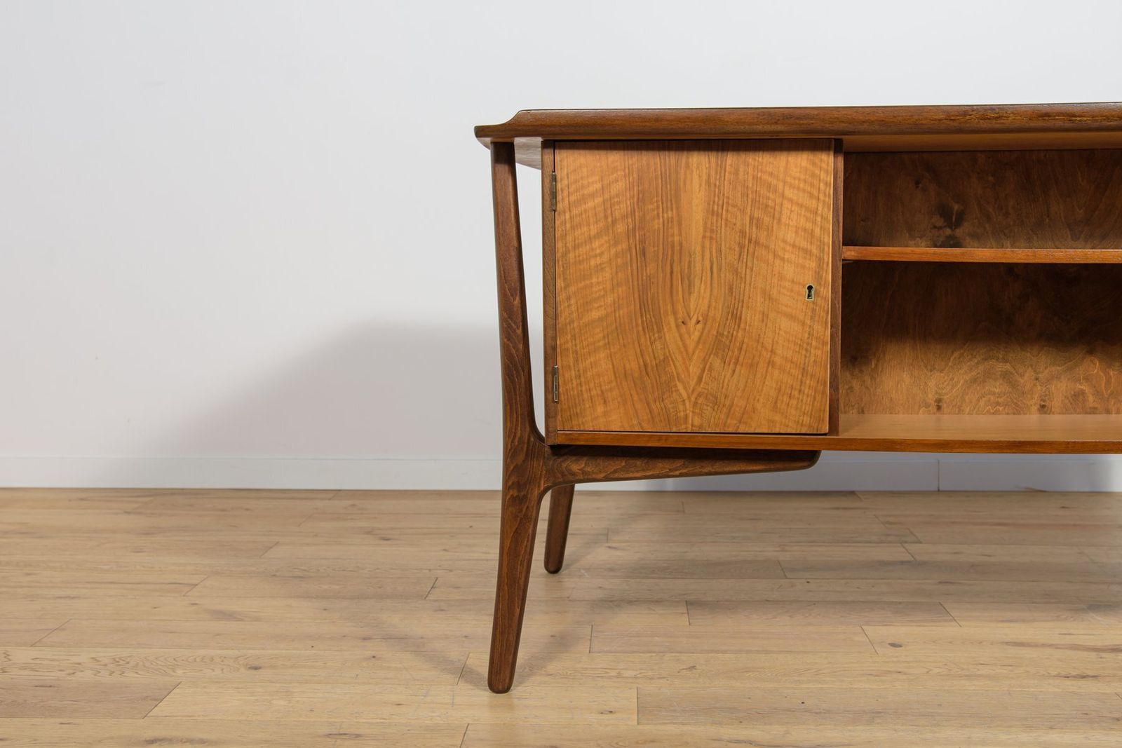 photo furniture Mid Century Modern Danish Walnut Desk By Svend åge Madsen For H.P. Hansen, 1960s