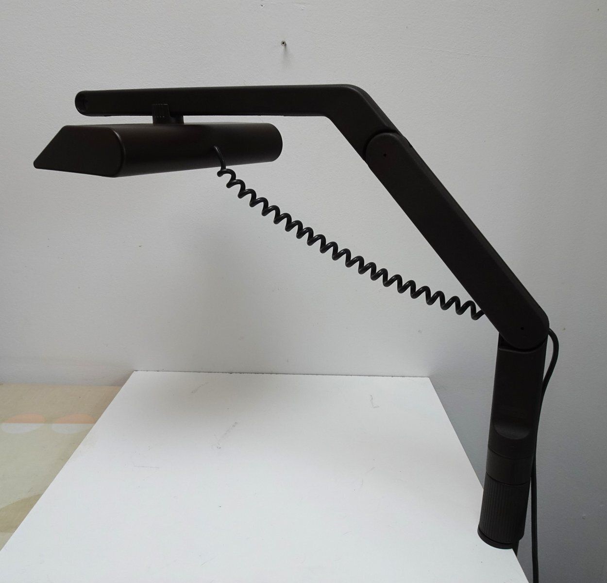 Atlanta Clamp Lamp And Attributed To Ettore Sottsass For Zumtobel Staff, 1980s photo furniture