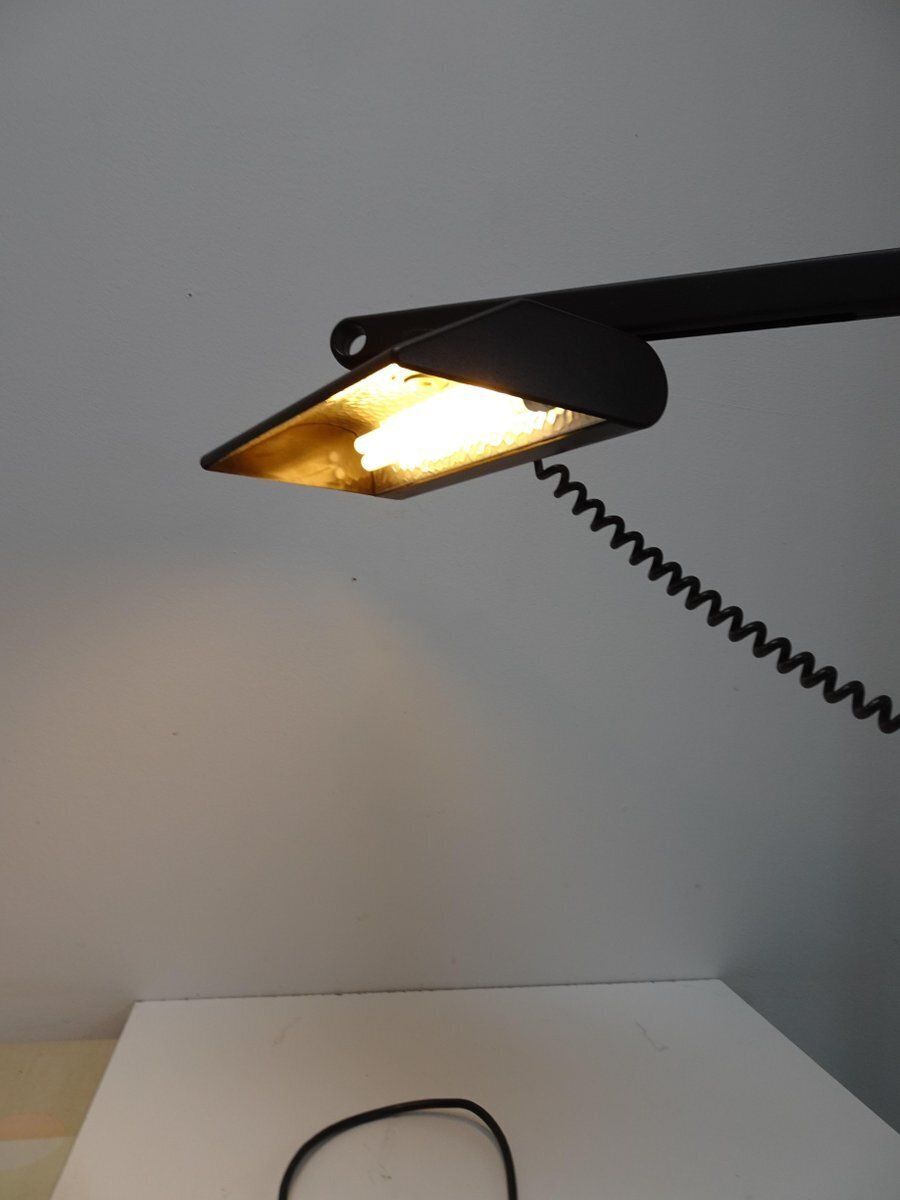 photo vintage Atlanta Clamp Lamp And Attributed To Ettore Sottsass For Zumtobel Staff, 1980s