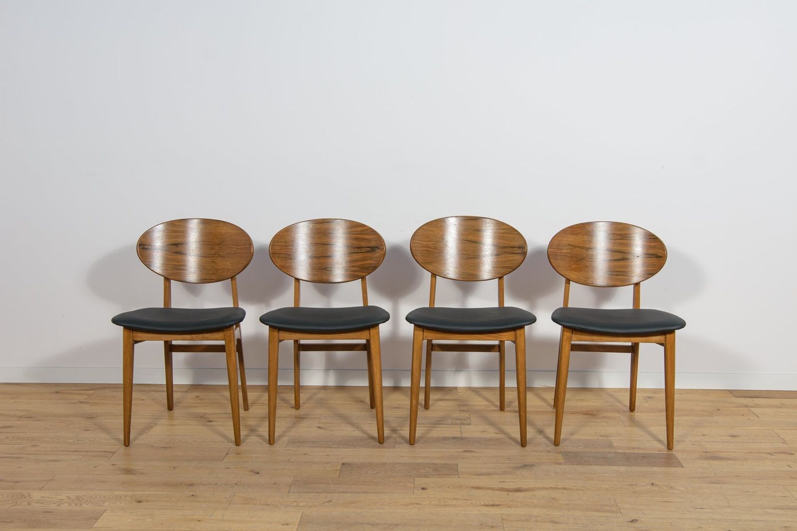 Art Deco Dining Chairs, United Kingdom, 1950s, Set Of 4 photo for sale