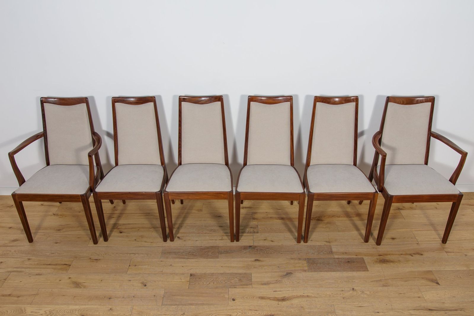 Mid Century Teak Dining Chairs By Leslie Dandy For G Plan, United Kingdom, 1960s, Set Of 6 photo Furniture