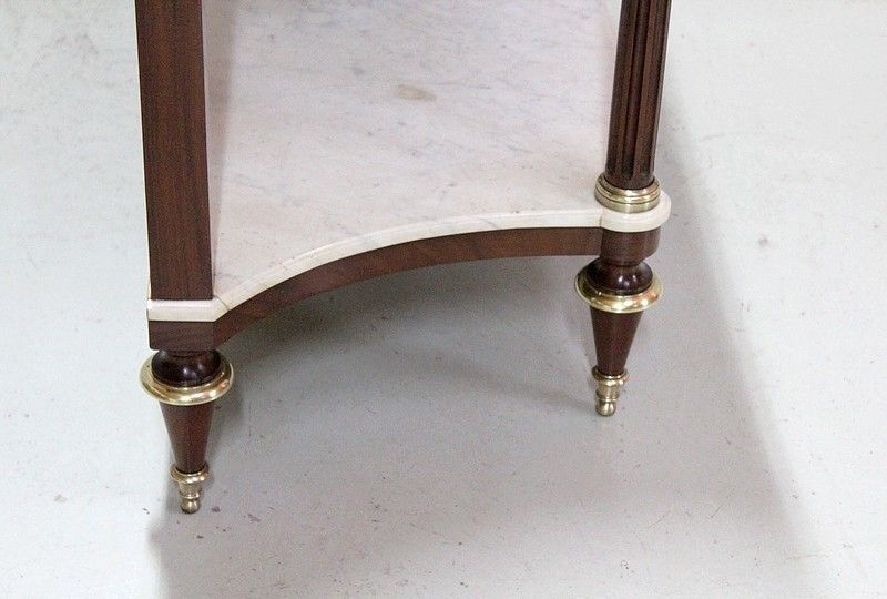 Furniture Louis XVI Trapezoidal Console 18th Century photo