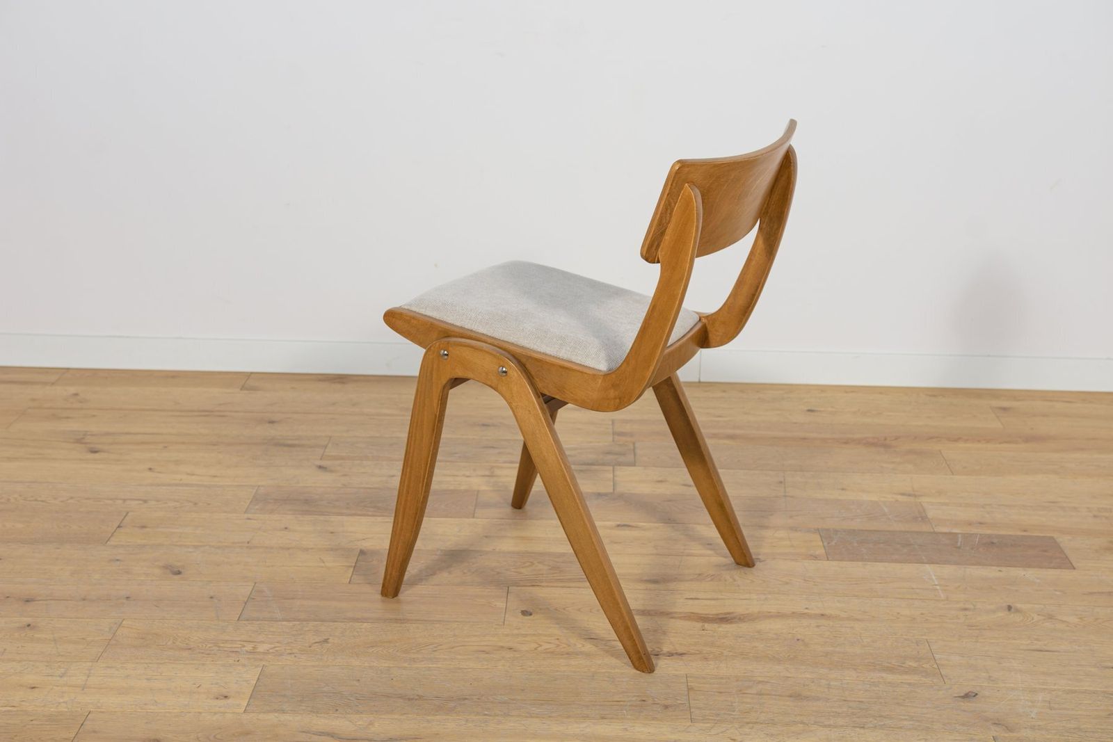 Model 229xb Boomerang Dining Chairs From Goscinski Furniture Factory, Poland, 1960s, Set Of 4 photo buy