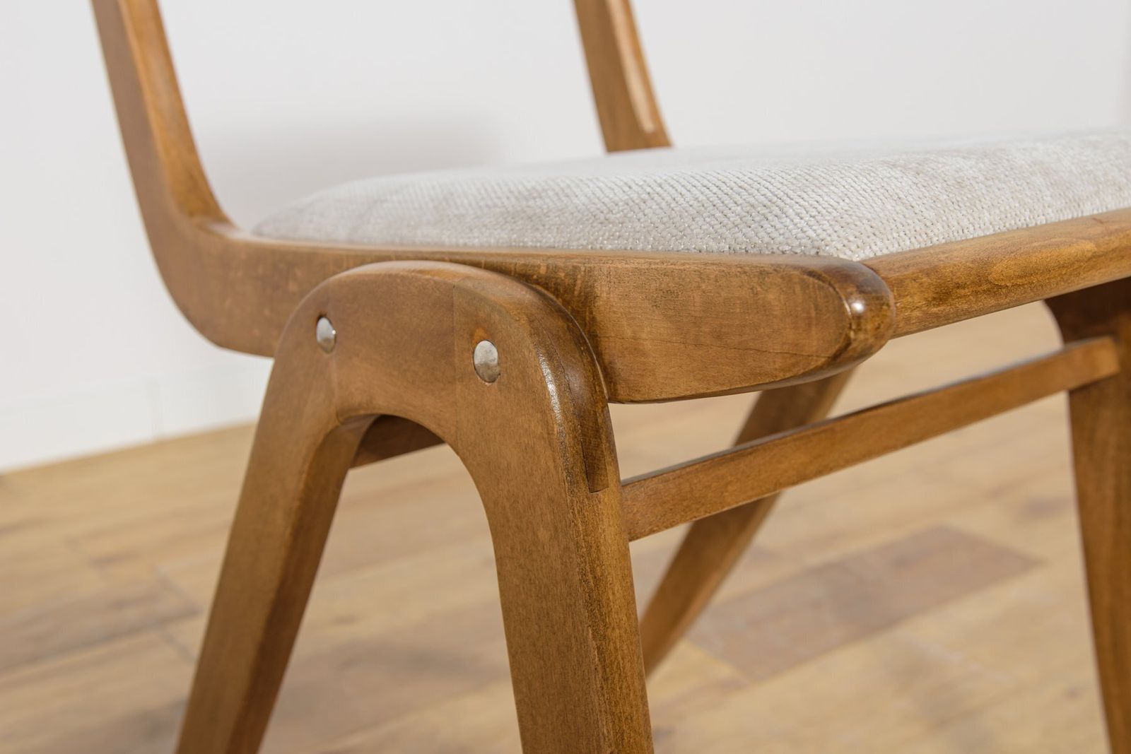 photo buy Model 229xb Boomerang Dining Chairs From Goscinski Furniture Factory, Poland, 1960s, Set Of 4
