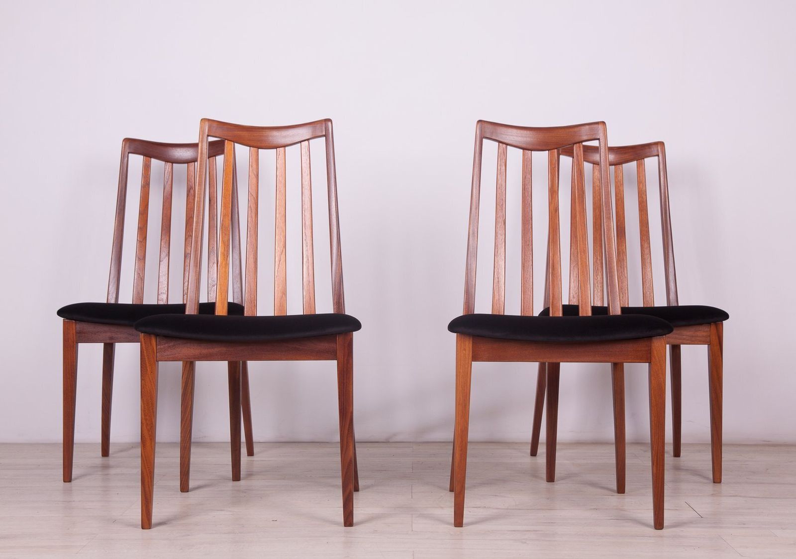 Mid Century Teak Dining Chairs By Leslie Dandy For G Plan, 1960s, Set Of 4 photo furniture