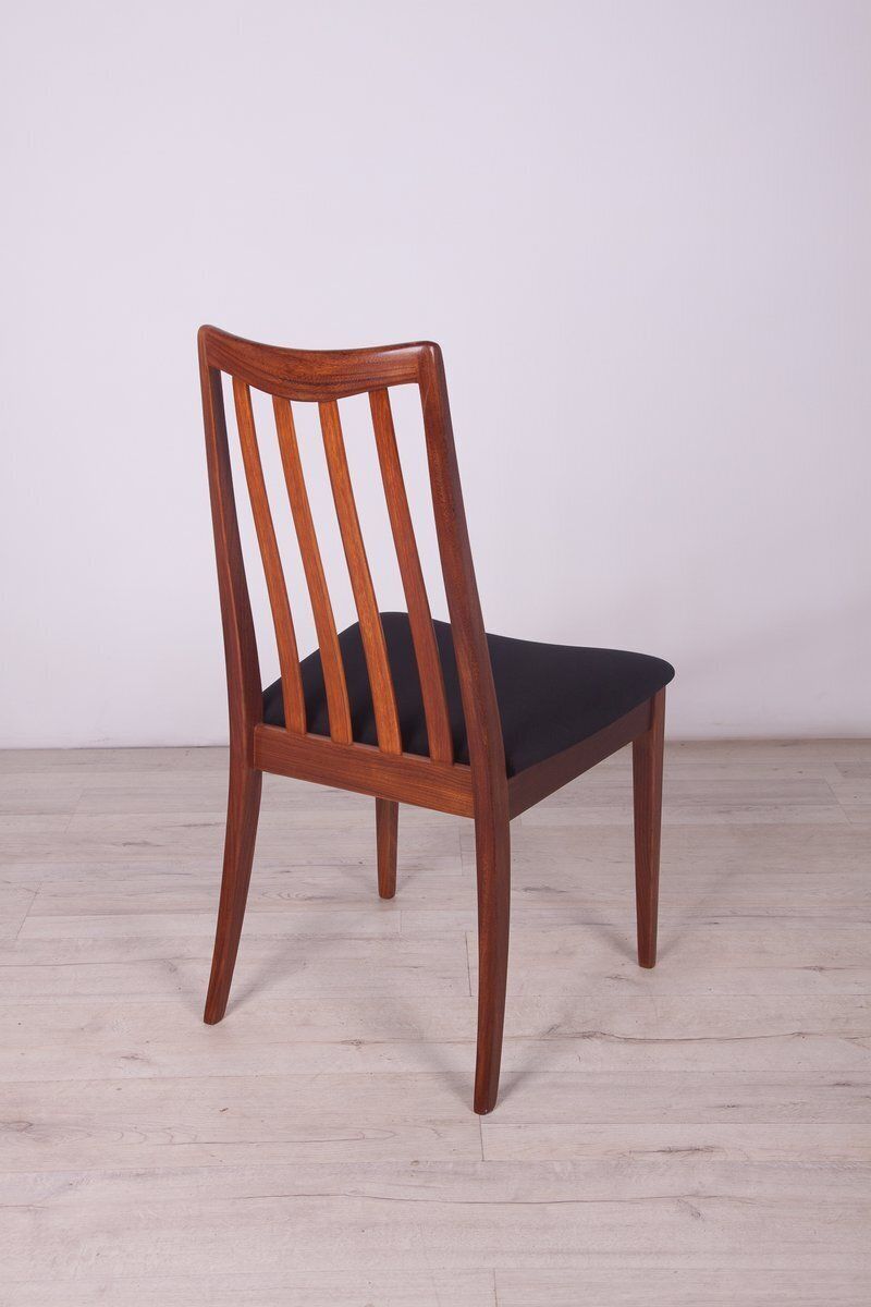 937.0 Mid Century Teak Dining Chairs By Leslie Dandy For G Plan, 1960s, Set Of 4 photo