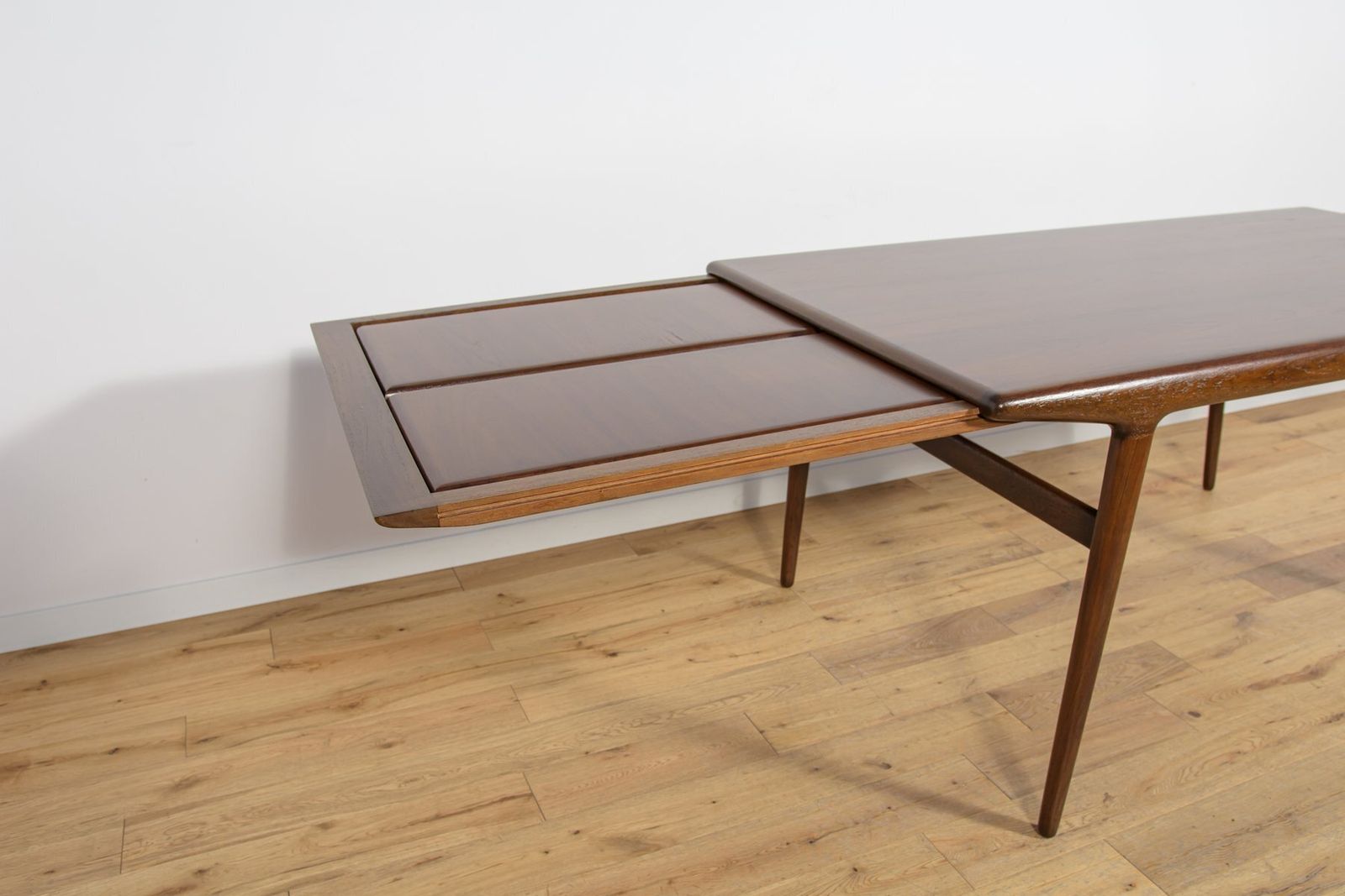 Mid Century Modern Teak Dining Table By Johannes Andersen For Uldum Mobelfabrik, 1960s photo buy