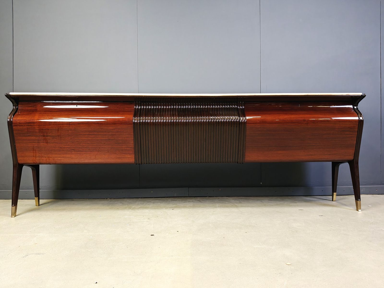 Credenza By Osvaldo Borsani For Atelier Borsani Varedo, 1950s photo vintage