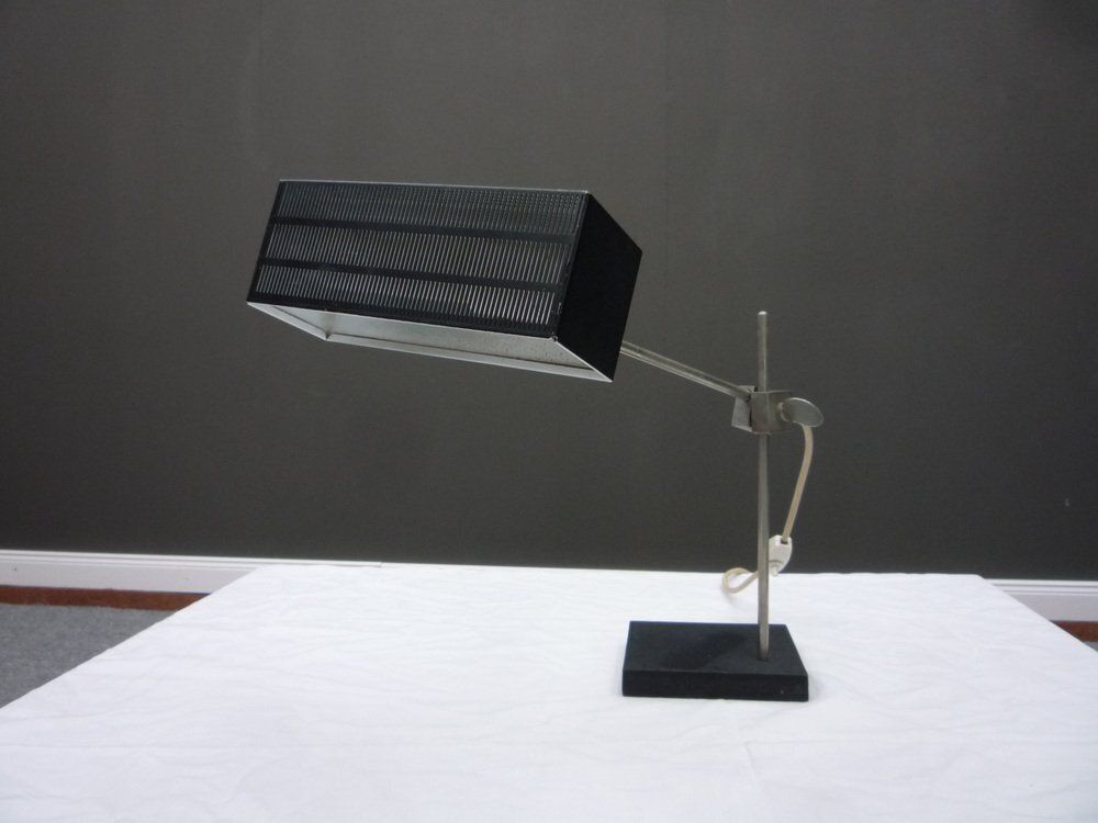 Minimalist Flamingo Table Lamp By Max Bietenholz For Bünte & Remmler, 1960s