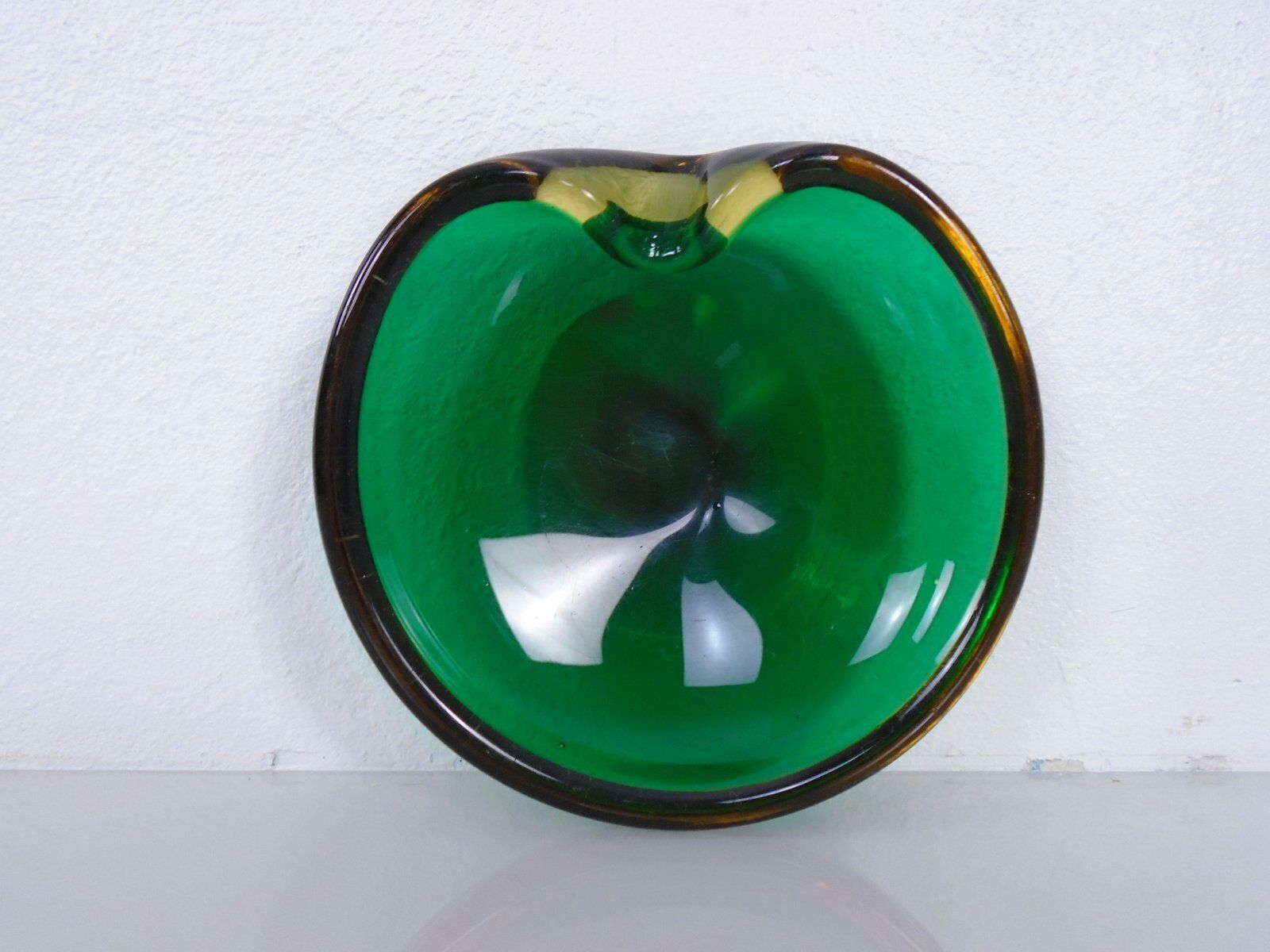 Sommerso Murano Glass Ashtray, Italy, 1960s photo Home Decor