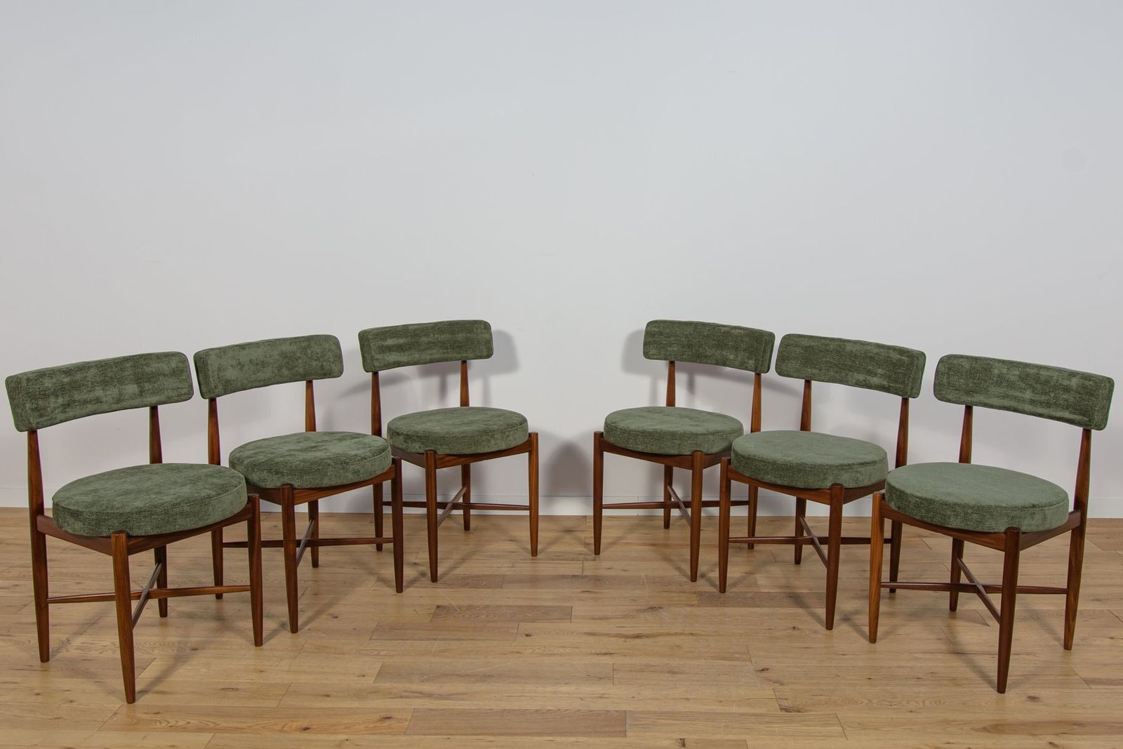 Mid Century Teak Dining Chairs By Ib Kofod Larsen For G Plan, 1960s, Set Of 6 photo furniture