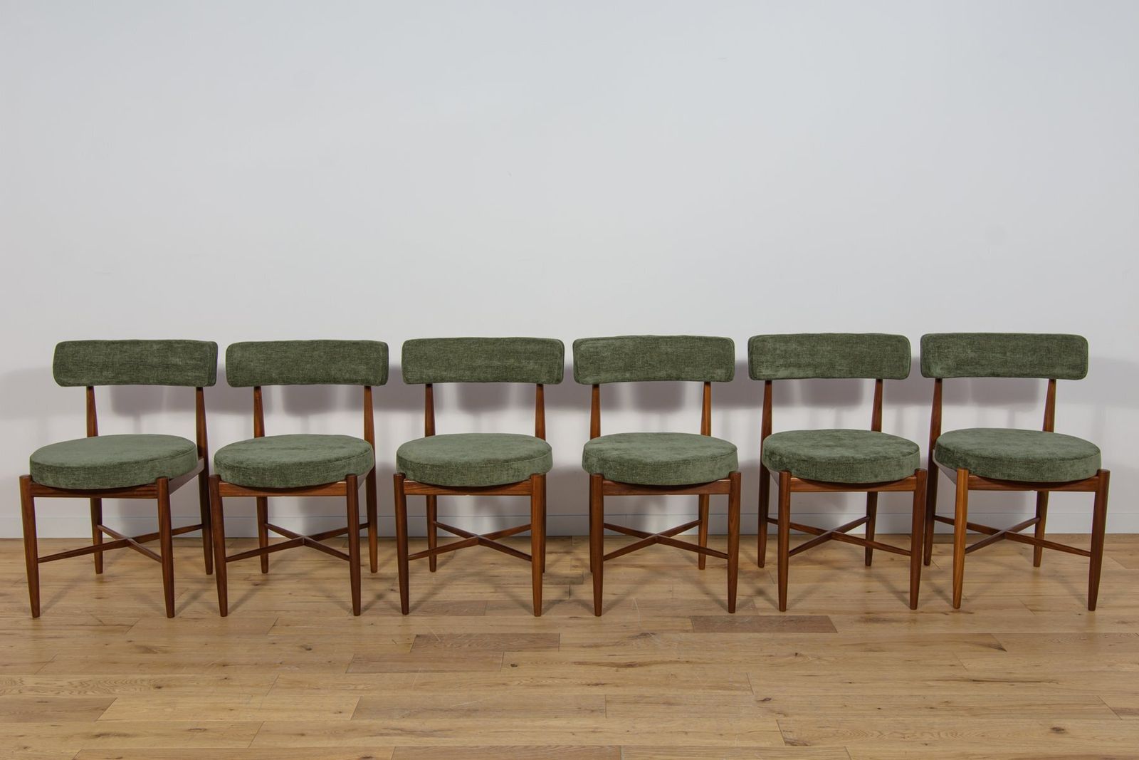 Mid Century Teak Dining Chairs By Ib Kofod Larsen For G Plan, 1960s, Set Of 6 photo 2204.0