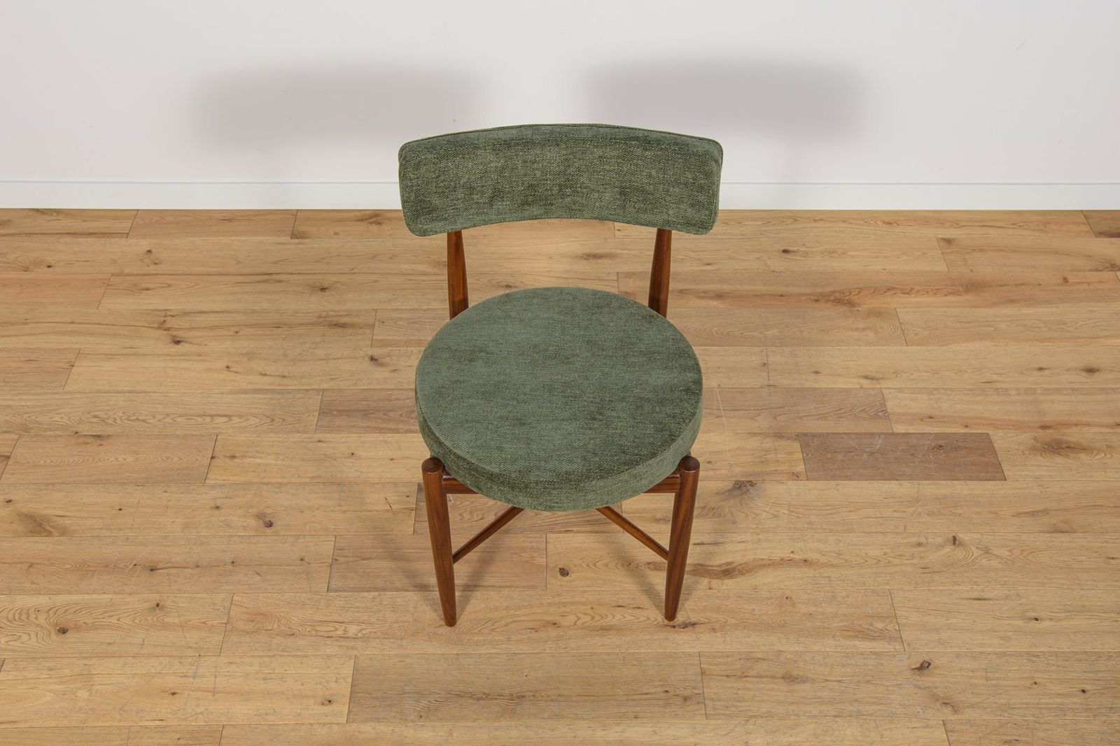 photo for sale Mid Century Teak Dining Chairs By Ib Kofod Larsen For G Plan, 1960s, Set Of 6