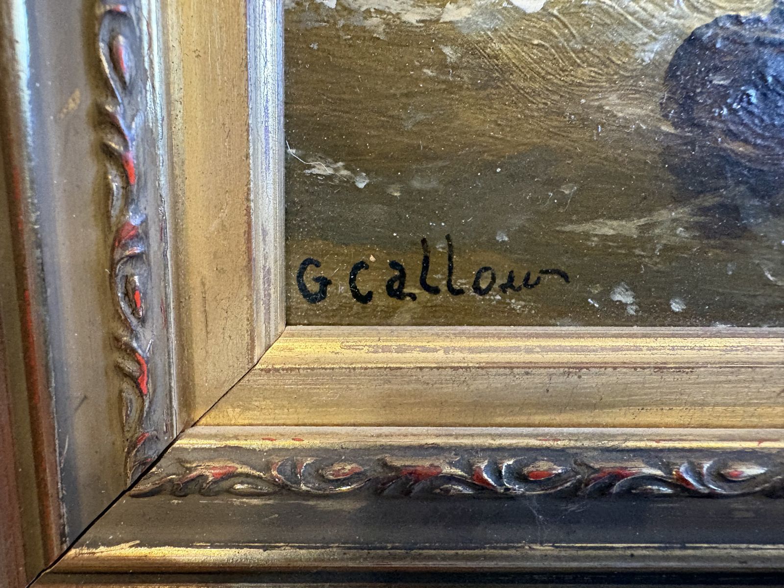 Oil Seascape Of Sailboats By George Callow (1829 1875) photo 325.0