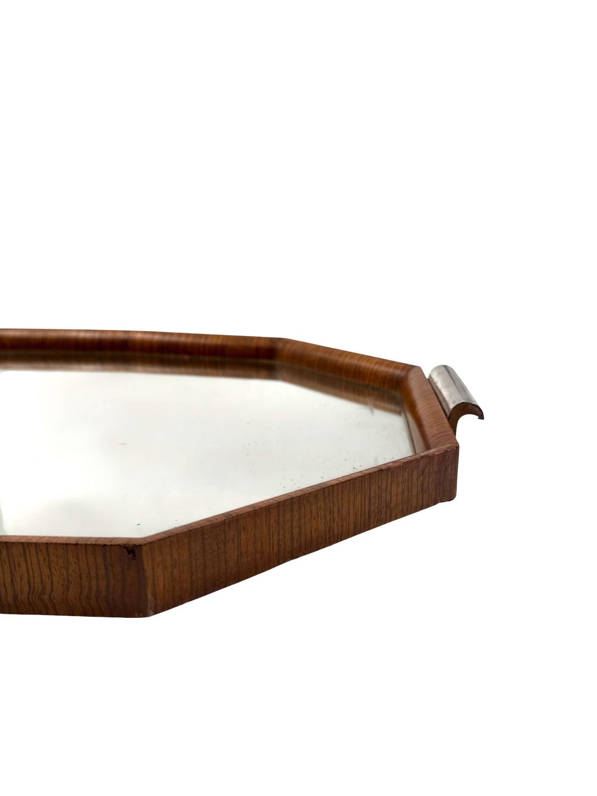 photo furniture Mid Century Modern Mirrored Tray, Brazil 1960s