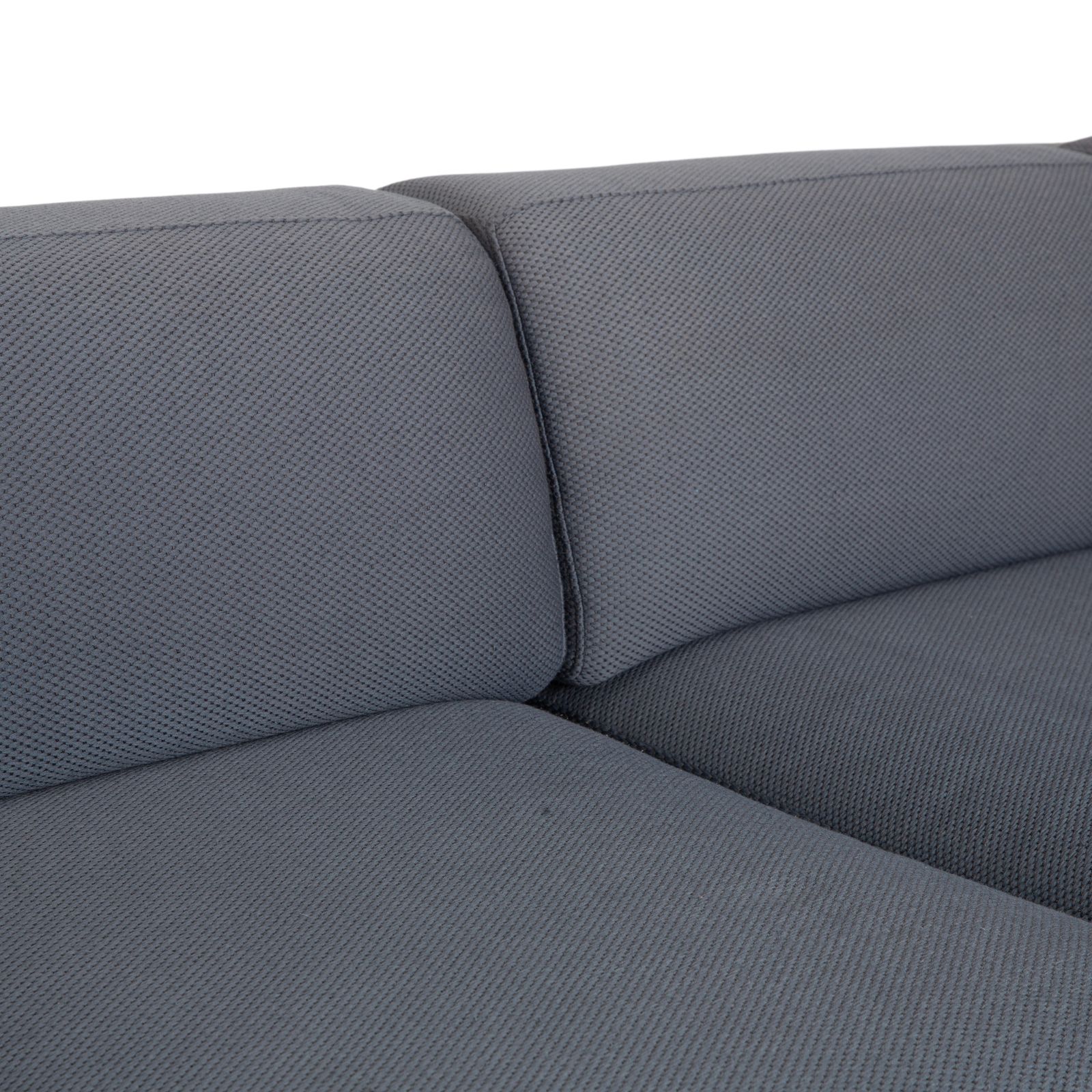 Canapé Cassina 8 en tissu bleu-gris 4 places photo 4806.0