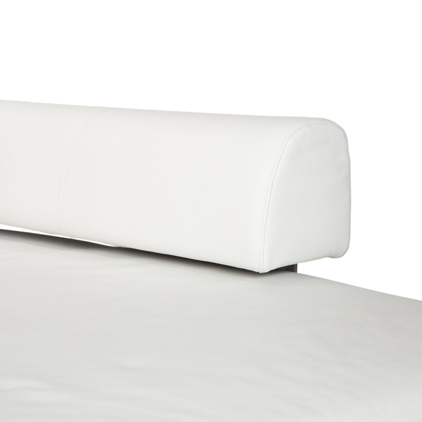 Canapé d'angle Ewald Schillig Brand Face en cuir blanc photo Mobilier