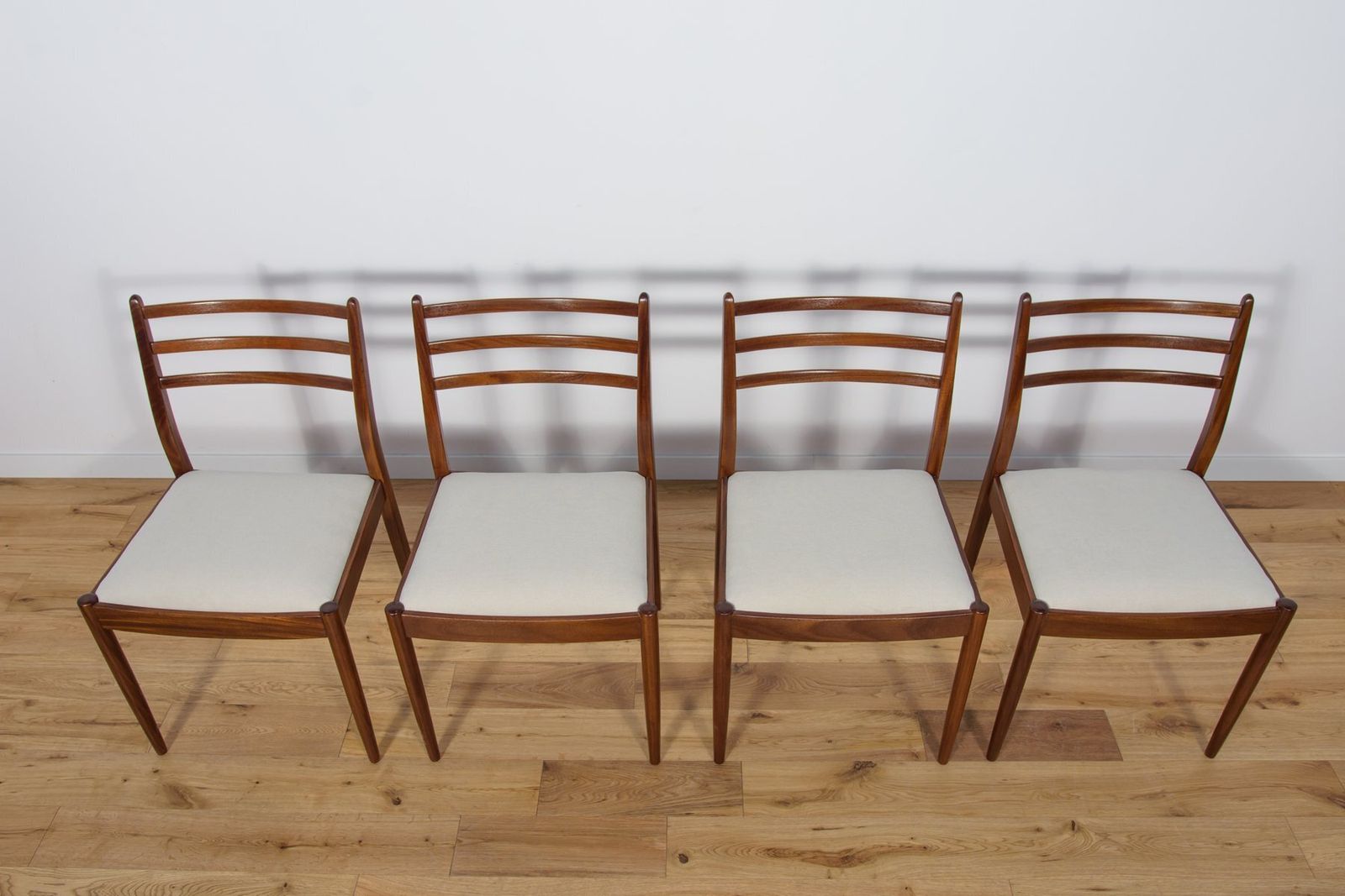 Mid Century Teak Dining Chairs By Victor Wilkins For G Plan, 1960s, Set Of 4 photo Furniture