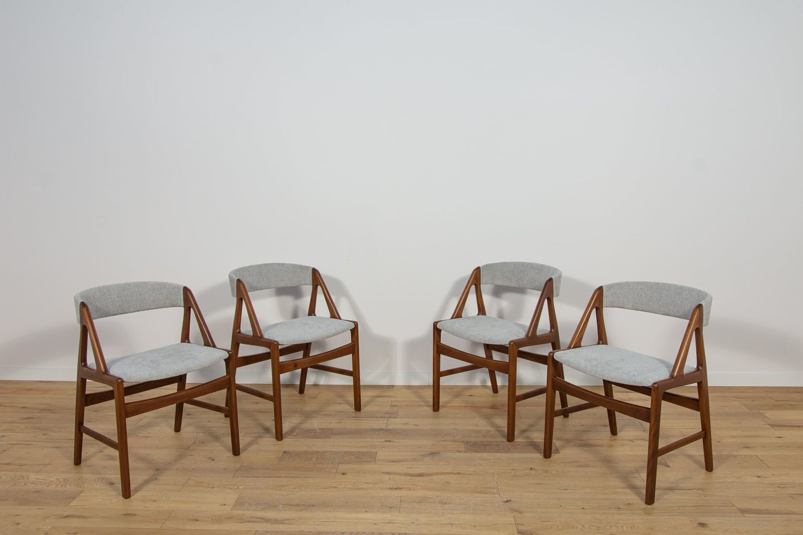 Mid Century Teak Dining Chairs, Denmark 1960s, Set Of 4 photo furniture
