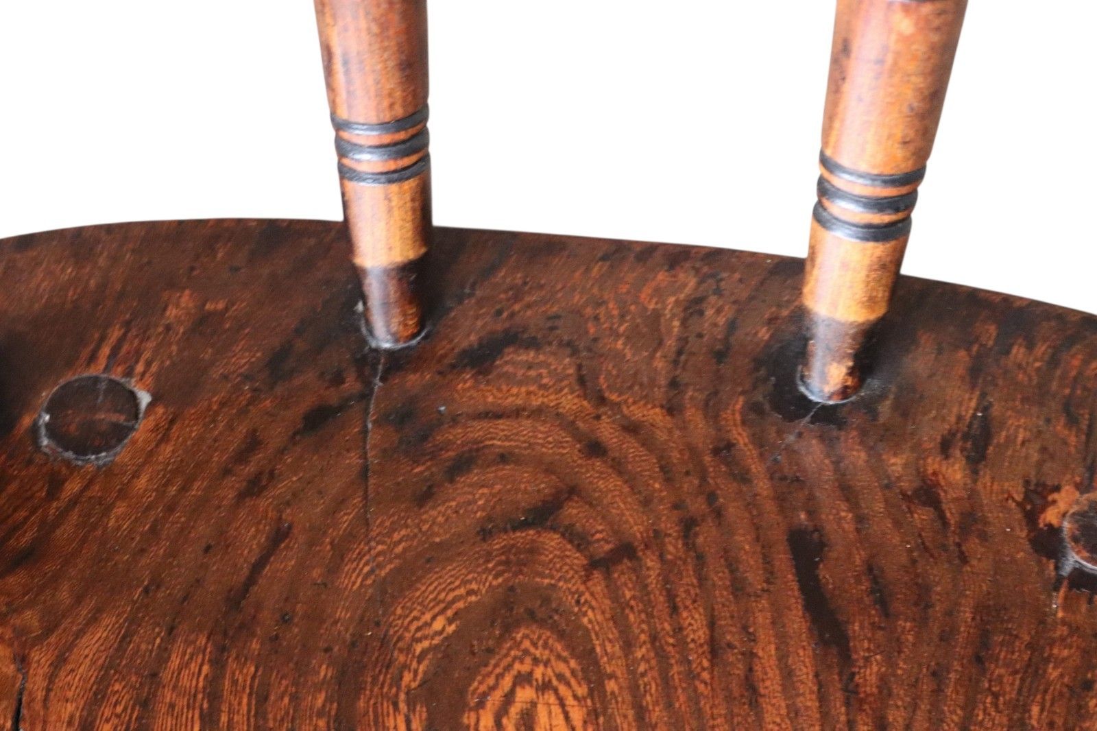 Victorian Smoker’s Bow Chair C.1880 Elm & Beech Captains Chair photo 245.0