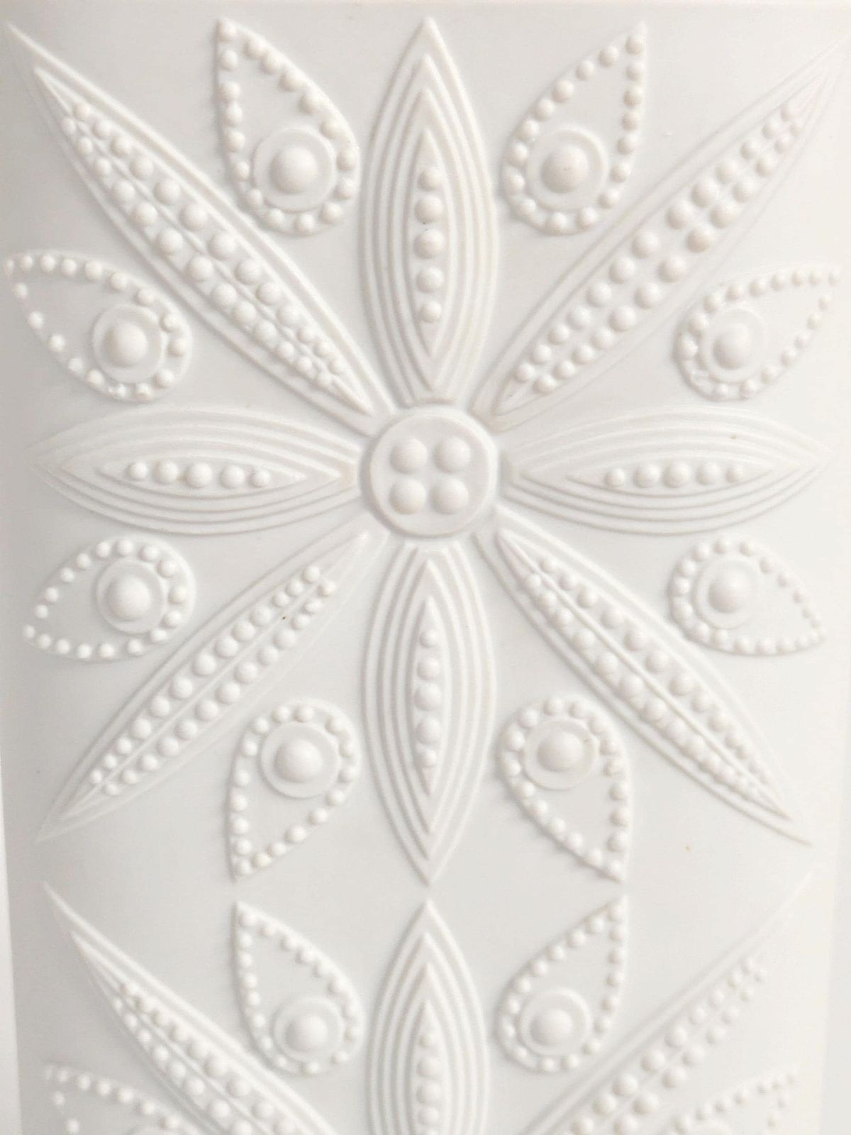 photo for sale Architectural Biscuit Porcelain Vase: Nanny Still For Heinrich, Germany, 1970s