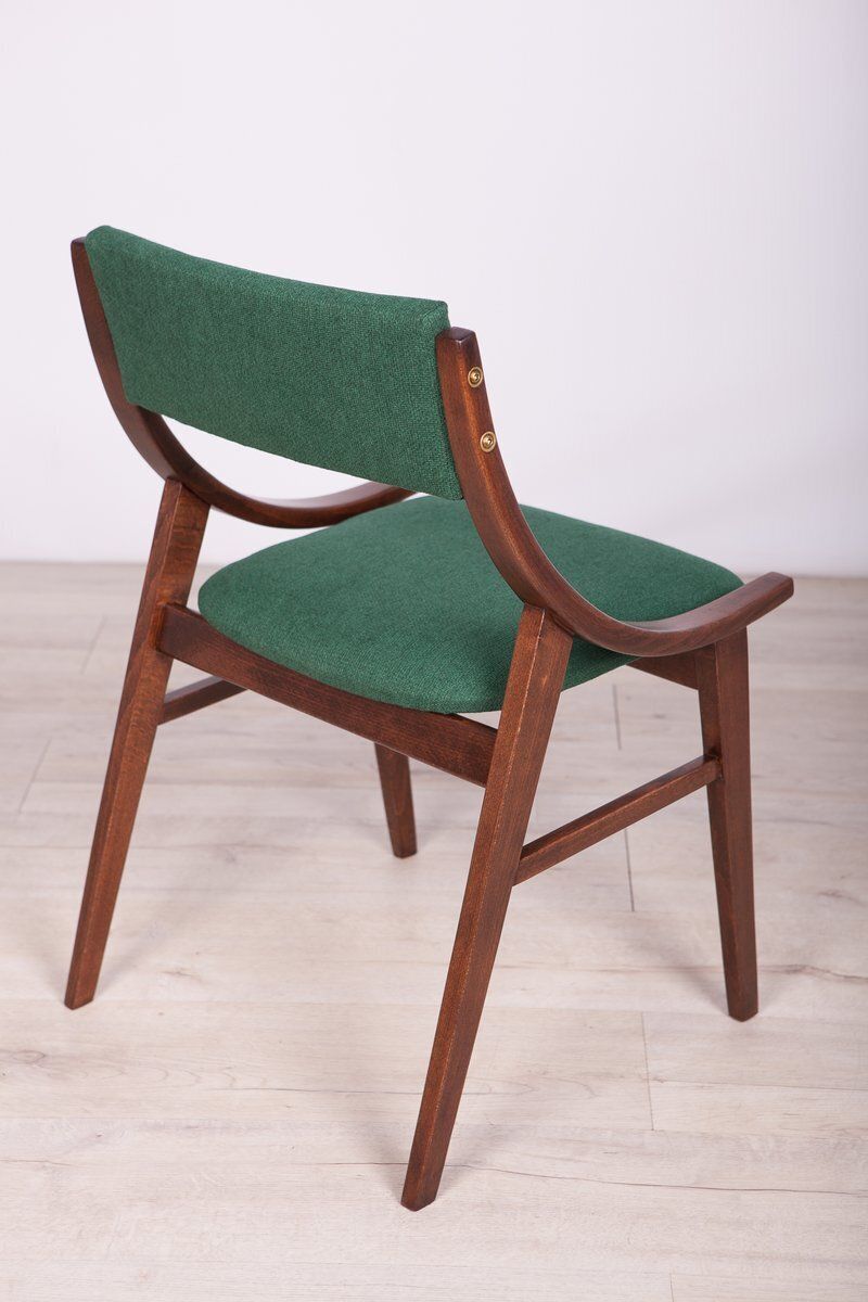 photo for sale Polish Ski Jumper Dining Chairs From Zamojska Furniture Factory, 1970s, Set Of 4