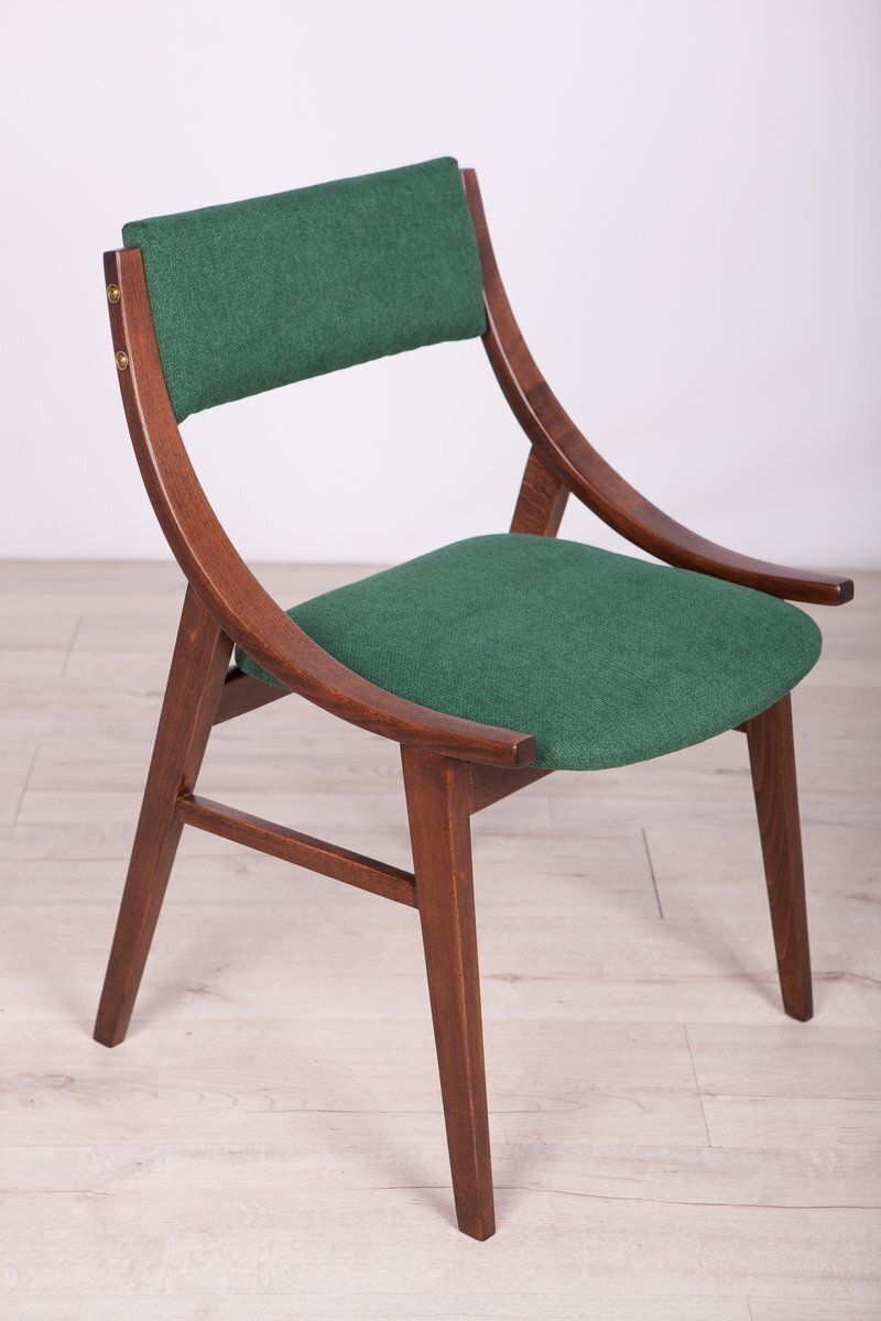 Furniture Polish Ski Jumper Dining Chairs From Zamojska Furniture Factory, 1970s, Set Of 4 photo