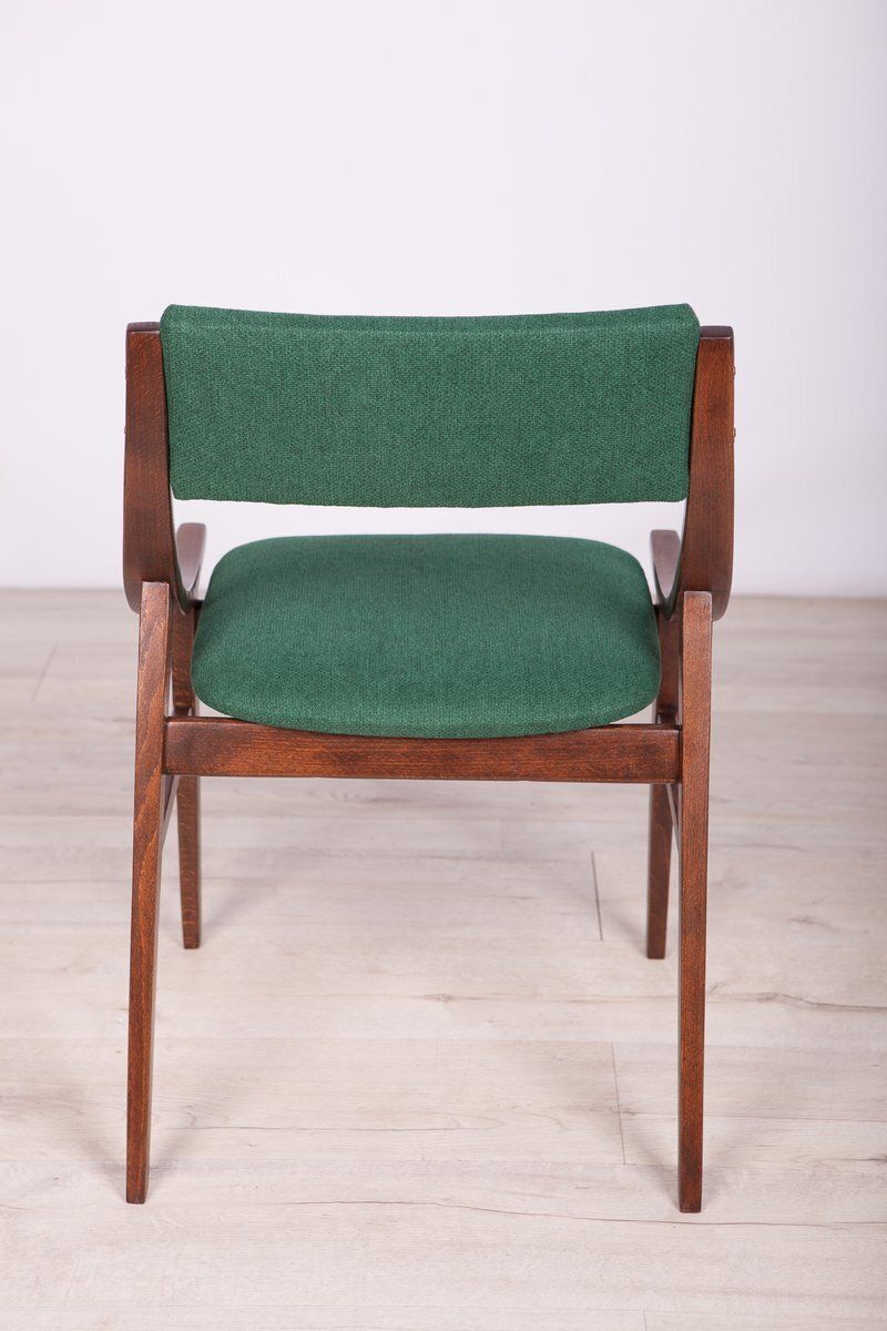 1063.0 Polish Ski Jumper Dining Chairs From Zamojska Furniture Factory, 1970s, Set Of 4 photo