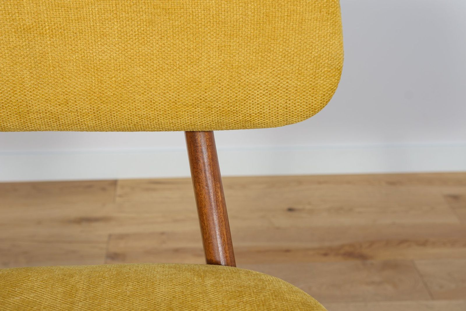 photo vintage Mid Century Teak Dining Chairs Scissor By Louis Van Teefelen For Wébé, Netherlands, 1950s, Set Of 4