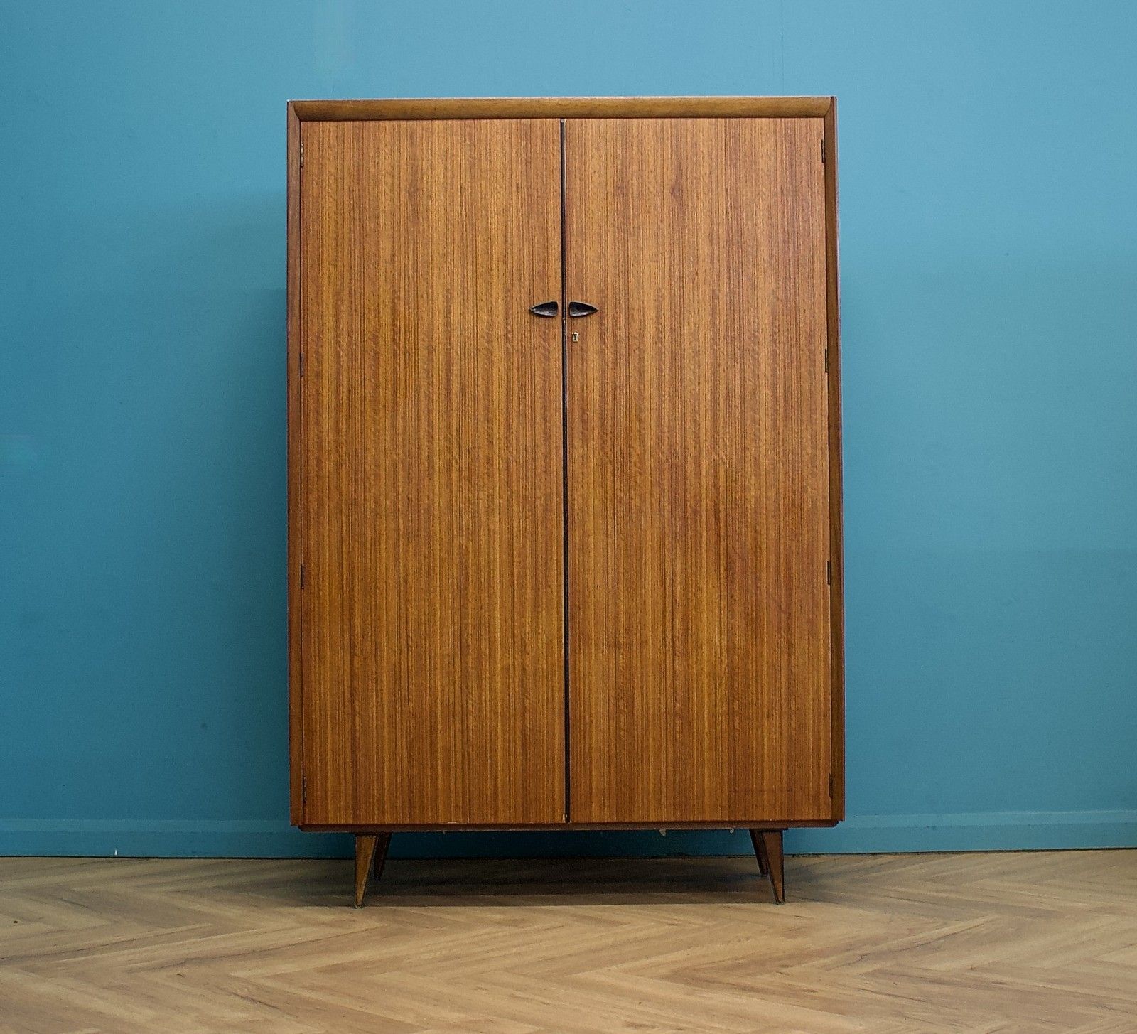 Mid Century Teak Wardrobe From Lebus Link, 1960s #1664