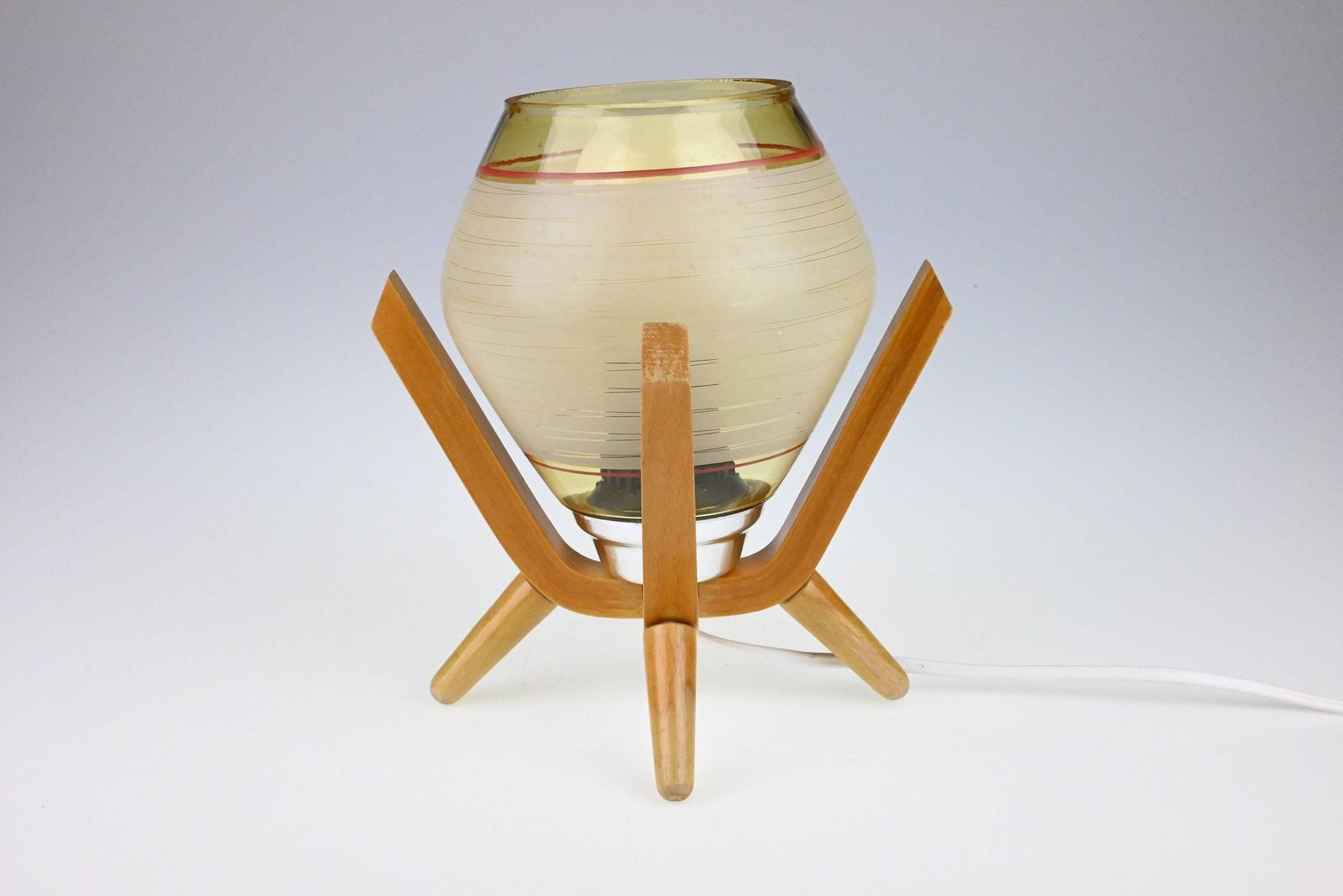 Vintage Wooden Lamp, Desk Lamp, Bedside Lamp, Mid Century Desk Lamp, Wooden Lamp, Desk Wooden Lamp, Table Lamp, Mid Century Lamp photo furniture