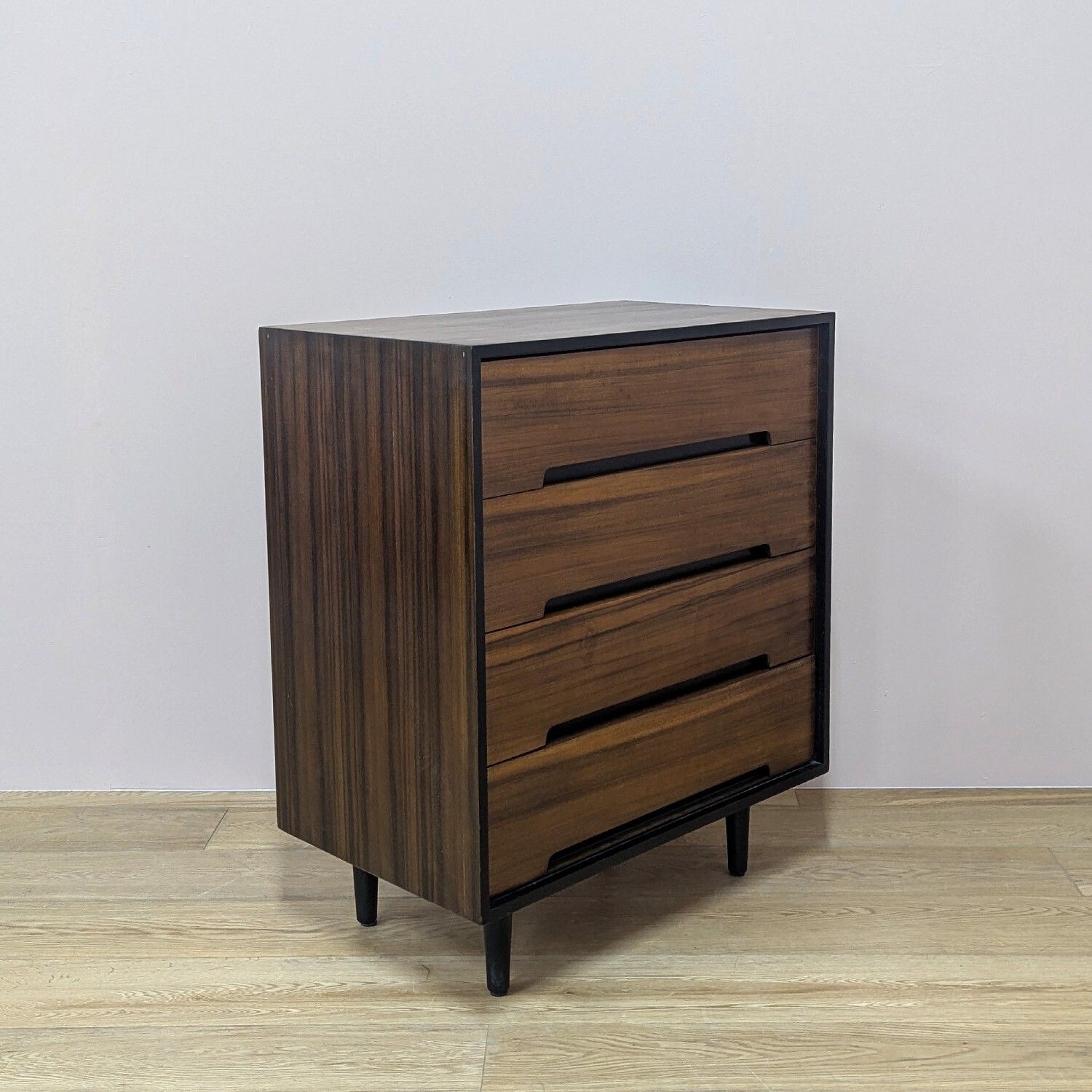460.0 Vintage 1950s C Range Walnut Chest Of Drawers By John & Sylvia Reid For Stag photo