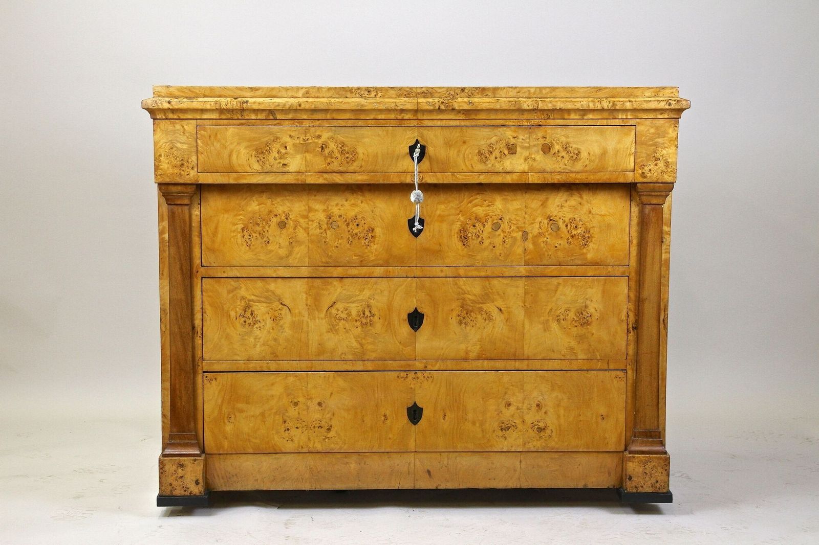 19th Century Biedermeier Chest Of Drawers, Poplar Wood, Germany Ca. 1840 photo furniture