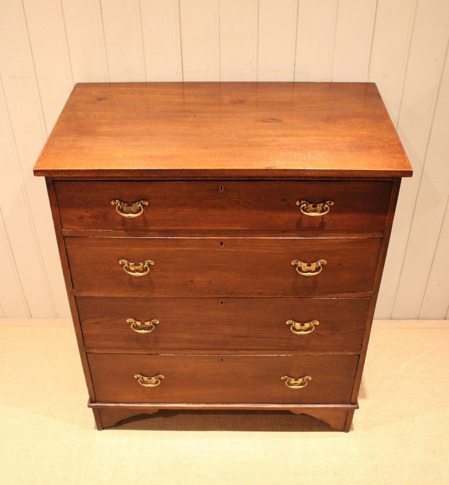 photo for sale Large Oak Chest Of Drawers