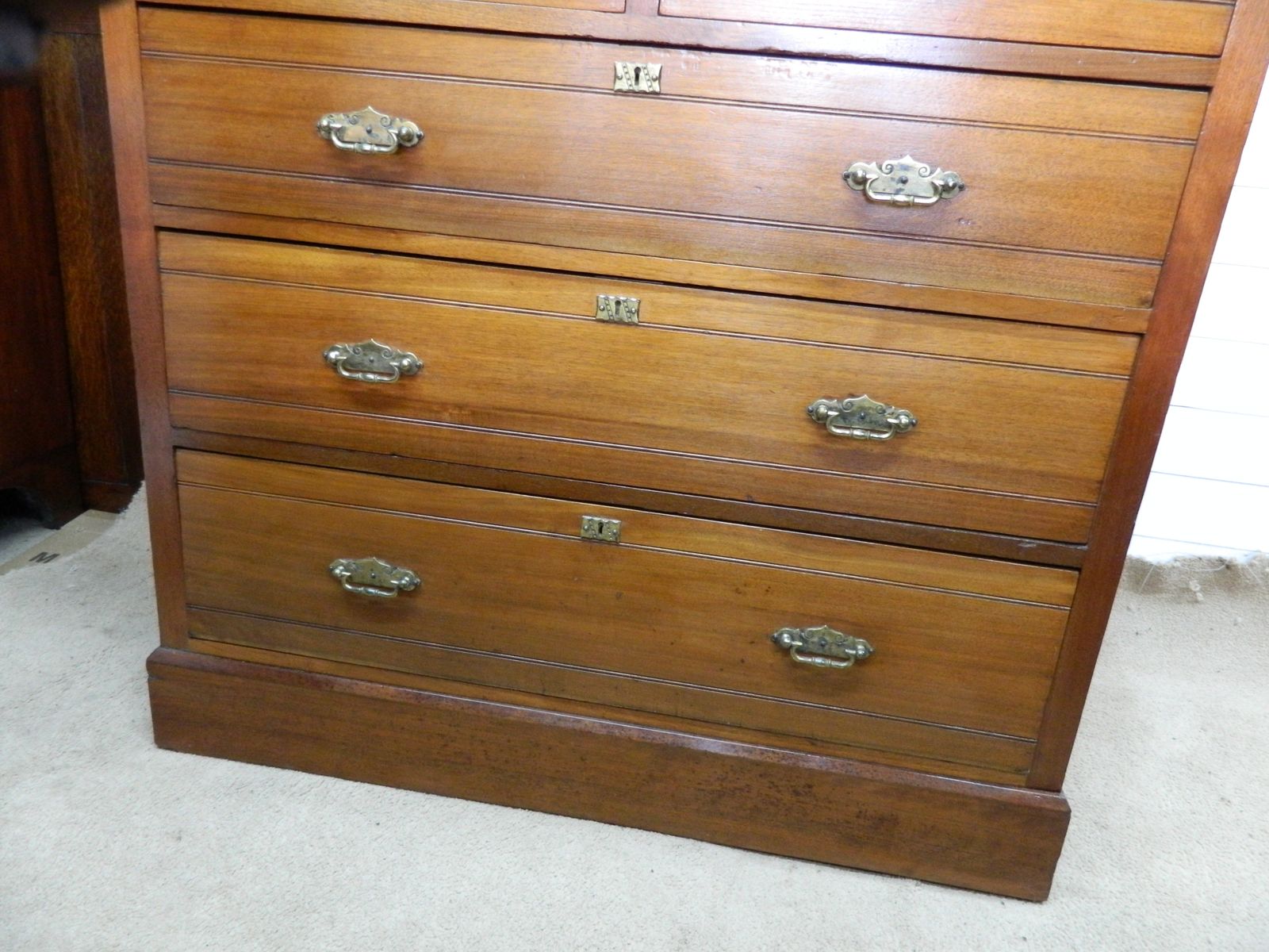 Blyth And Sons Victorian Walnut Chest Of Drawers photo furniture