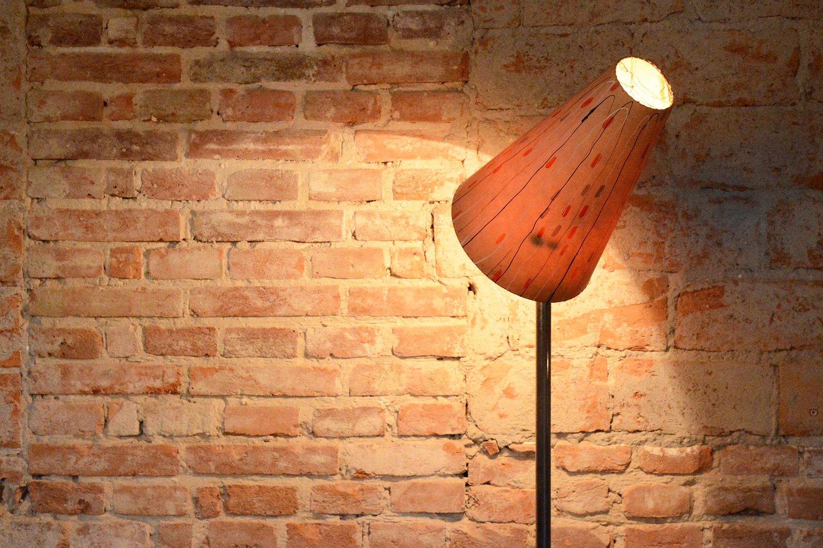 Original Bauhaus Floor Lamp, Tubular Chrome Plated Steel, Czech, 1940s photo buy